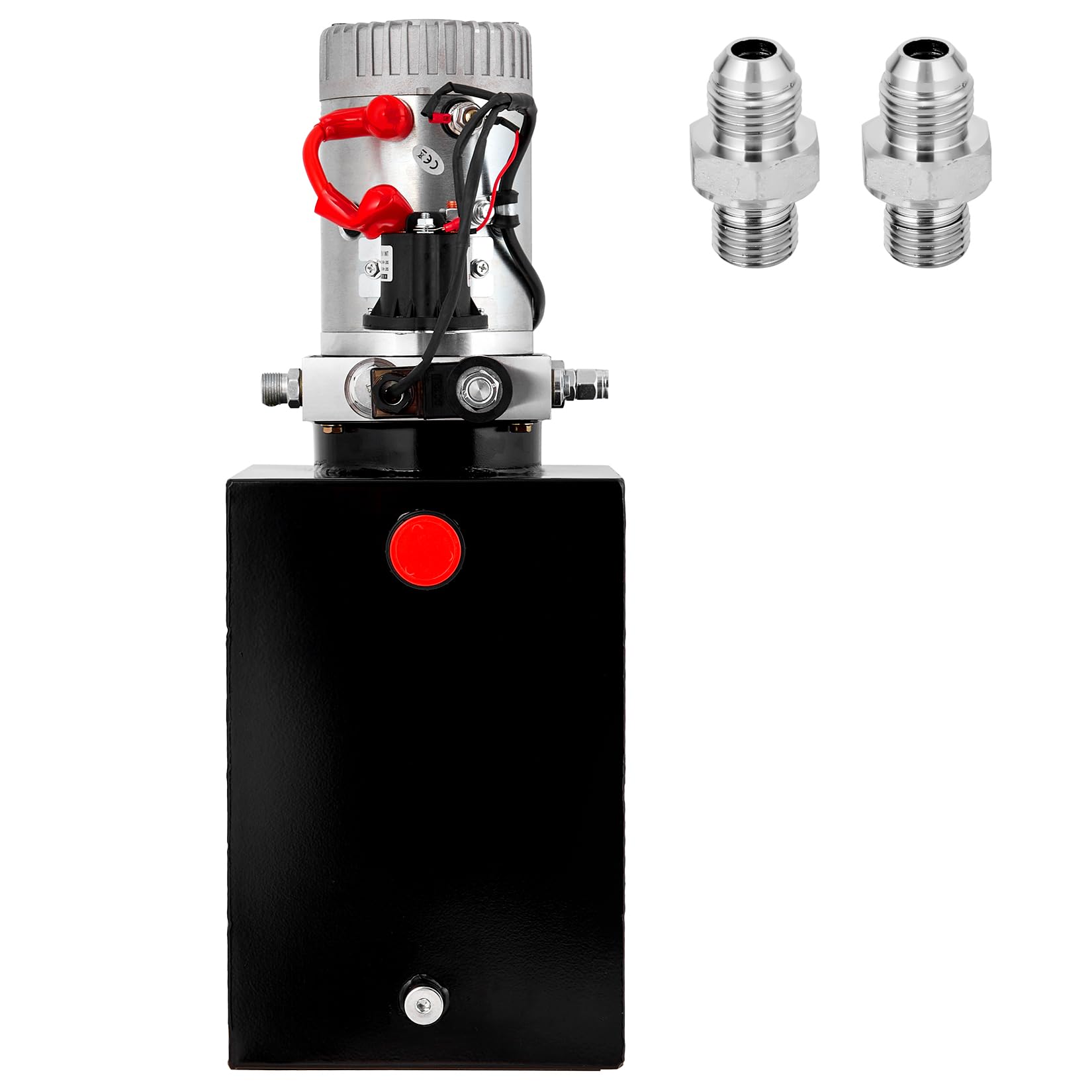 **12V Hydraulic Power Unit 13 Quart - Single Phase Car Lift Hydraulic Pump with 12L Steel Tank for Auto Repair & Garage Use**    **Use Cases:** Ideal for car lifts, automotive repair shops, garage maintenance, and vehicle servicing.