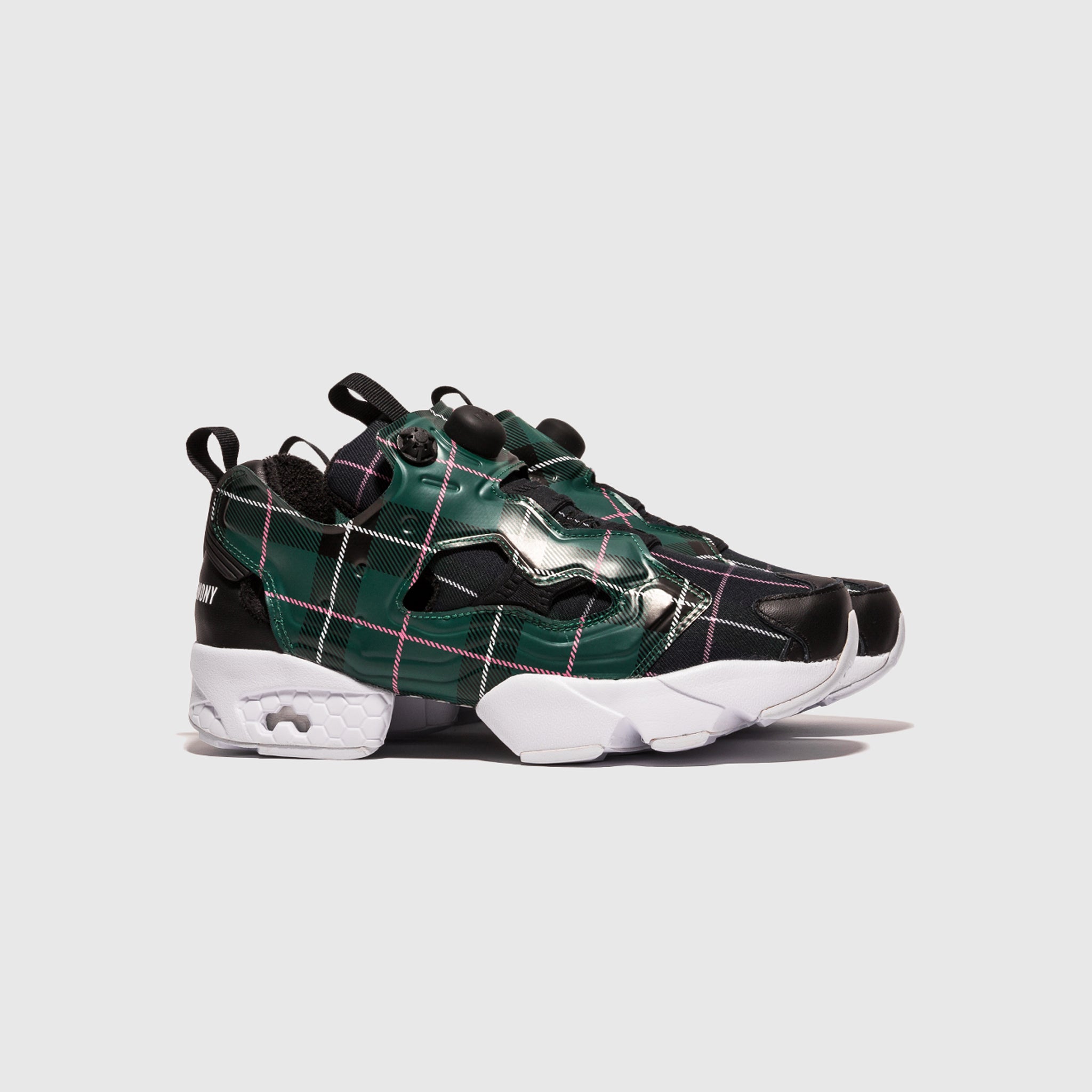 InstaPump Fury OG x Opening Ceremony Plaid Pack Sneakers - Stylish & Comfortable Running Shoes for Men & Women - Perfect for Casual Wear, Gym & Outdoor Activities