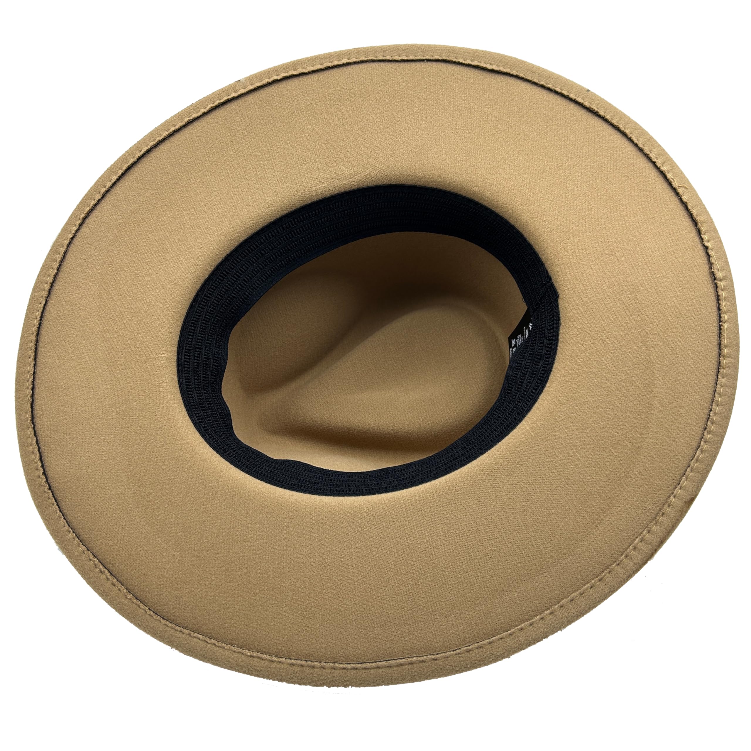 Stylish Wide Brim Fedora Hat for Women & Men - Floppy Panama Sun Hat with Adjustable Band - UV Protection Summer Beach Hat for Outdoor Activities, Travel, and Fashion Accessories