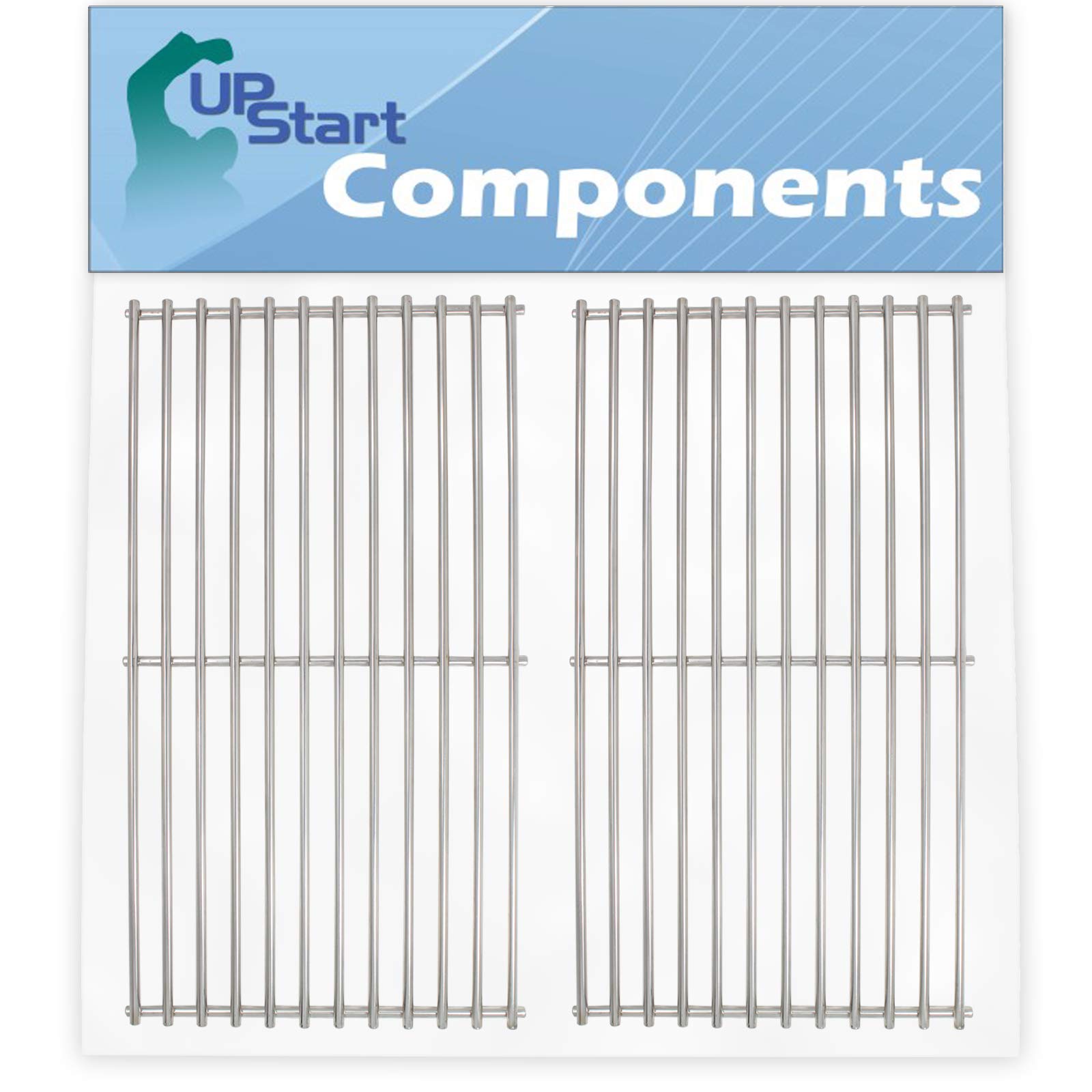 2-Pack Replacement BBQ Grill Cooking Grates for Kitchenaid 720-0826 - 18 3/4
