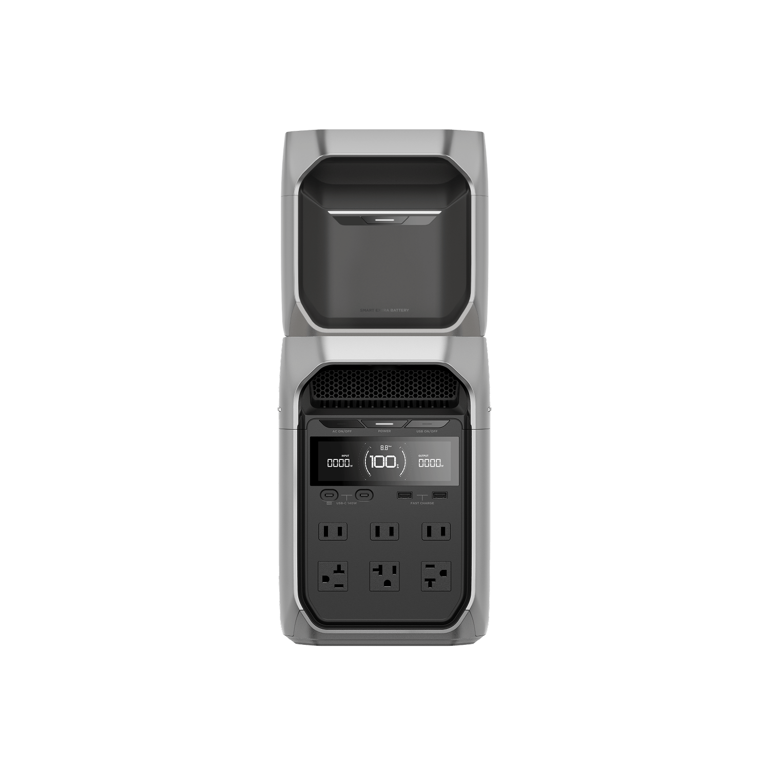 EcoFlow DELTA 3 Plus Portable Power Station 2000W | 2.4kWh Solar Generator for Camping, RV & Emergency Backup | Fast Charging, 14 Outputs, Lightweight Power Supply for Outdoor Adventures & Home Use