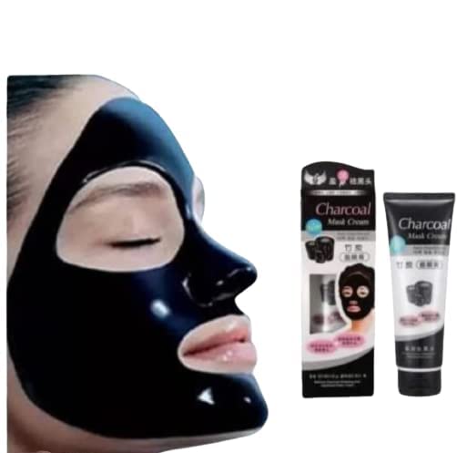 ELITEWAVE Charcoal Peel Off Face Mask for Women - Deep Cleansing, Oil Control & Blackhead Removal (Pack of 2, 260g) - Perfect for Spa Night & Skincare Routine