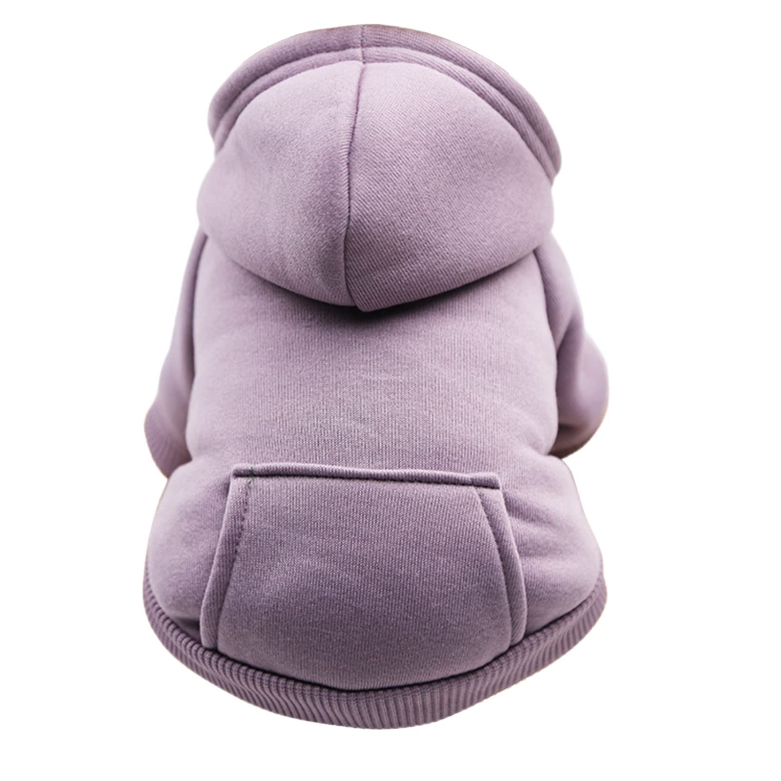 Warm Winter Dog Hoodie with Pocket - Fleece Puppy Sweater for Small Dogs, Cozy Fall & Winter Pet Clothes for Girls & Boys - Perfect for Outdoor Walks & Indoor Comfort