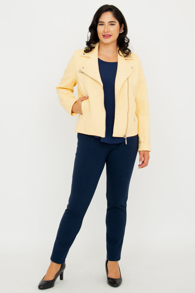Bryn Jacket - Soft Butter-Colored Modal Coat for Women | Perfect for Fall & Winter Layering
