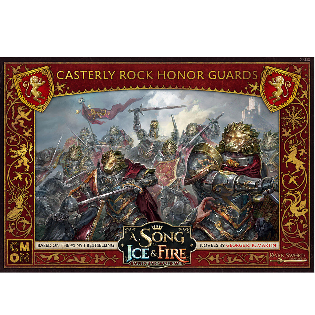 SIF: Casterly Rock Honor Guards - Premium Collectible Figures for Game of Thrones Fans | Perfect for Display, Gifts, and Fantasy Collections