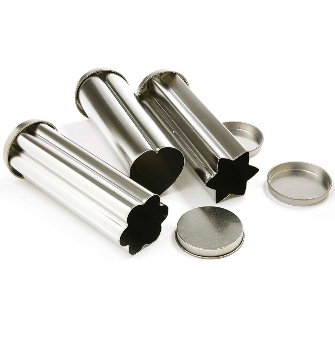 VillaWare Canape Bread Molds - Set of 4 Non-Stick Mini Loaf Pans for Perfect Tea Sandwiches, Appetizers & Party Finger Foods | Ideal for Baking, Entertaining & Holiday Gatherings