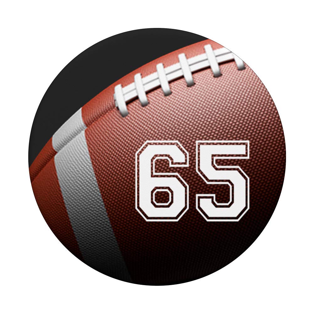 Football Player Jersey No. 65 Phone Grips - Perfect Gift for Fans, Players, and Sports Enthusiasts - Ideal for Game Days, Training, and Everyday Use