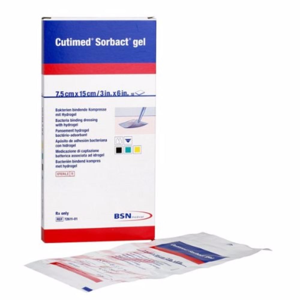 Cutimed Sorbact Antimicrobial Gel Wound Dressing 3