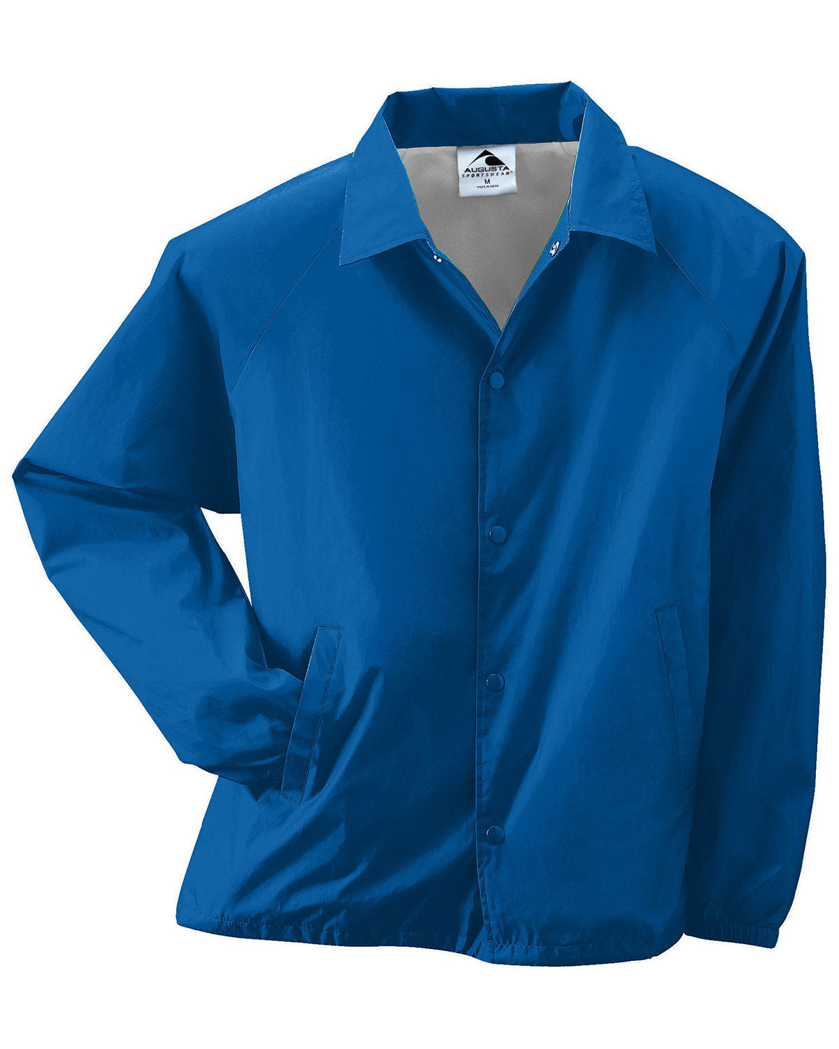 Augusta Sportswear 3100 Unisex Nylon Coach's Jacket - Lightweight Water-Resistant Windbreaker for Outdoor Sports & Casual Wear