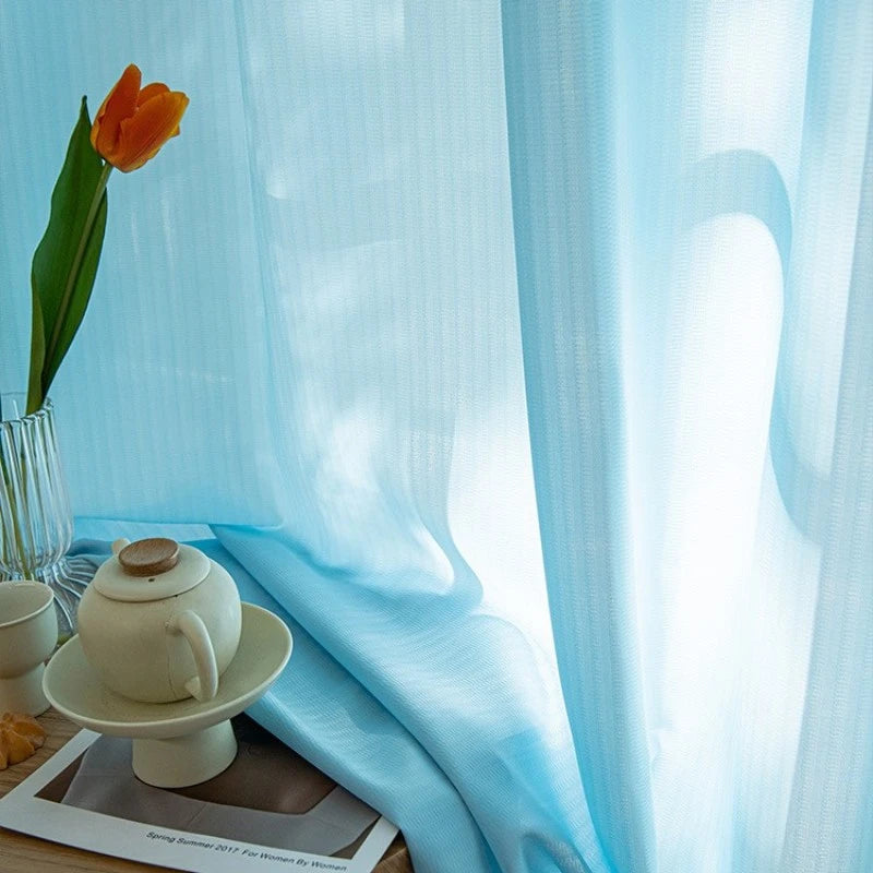 Anna White Polyester Blackout Curtains - Scratch Resistant & Light Filtering Custom Window Treatments for Living Room, Bedroom & Nursery