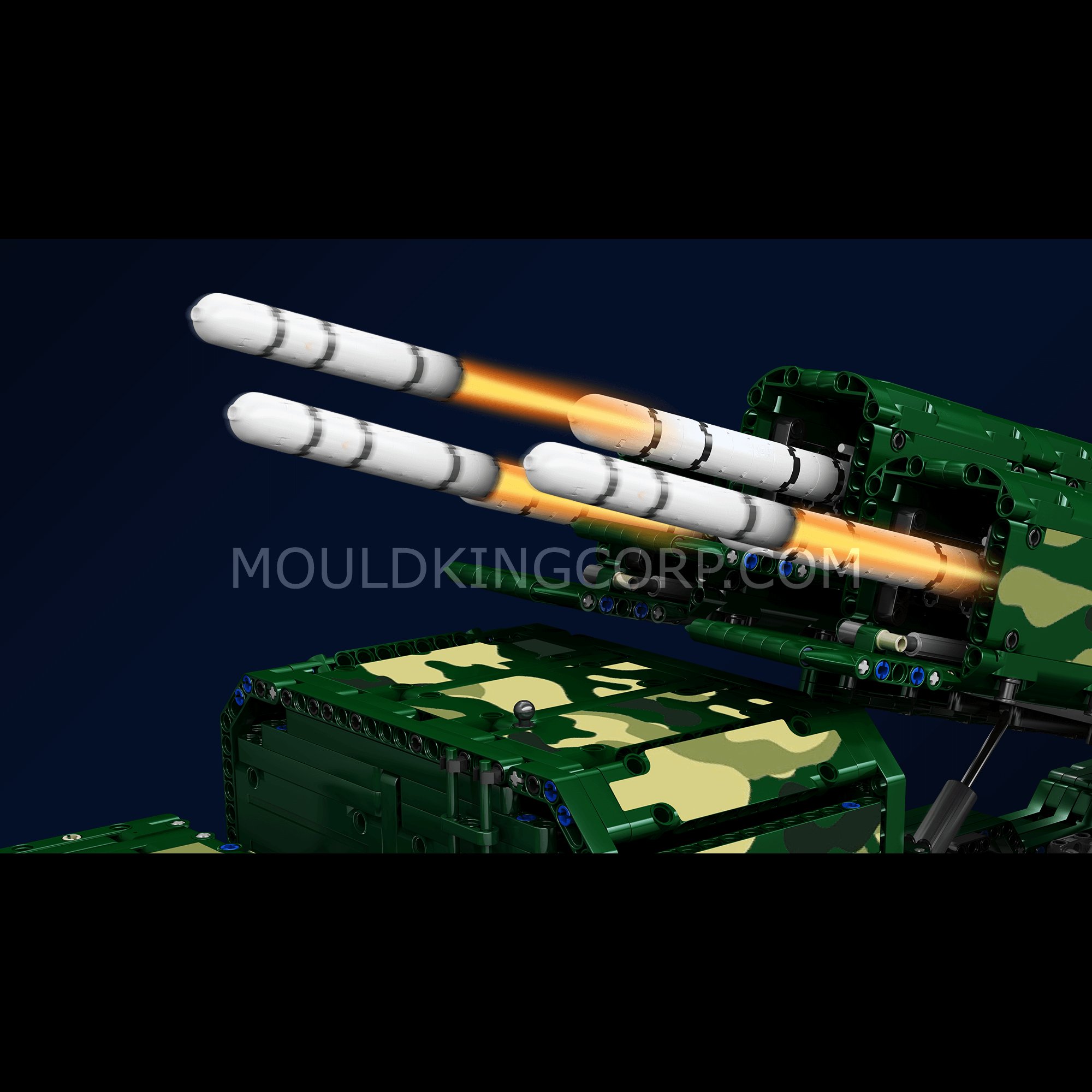 Mould King 20008 Motorized CJ 10 Cruise Missile Building Kit - 5056 Piece STEM Construction Toy for Adults & Teens | DIY Engineering Project, Collectible Display Model, Gift for Military Enthusiasts