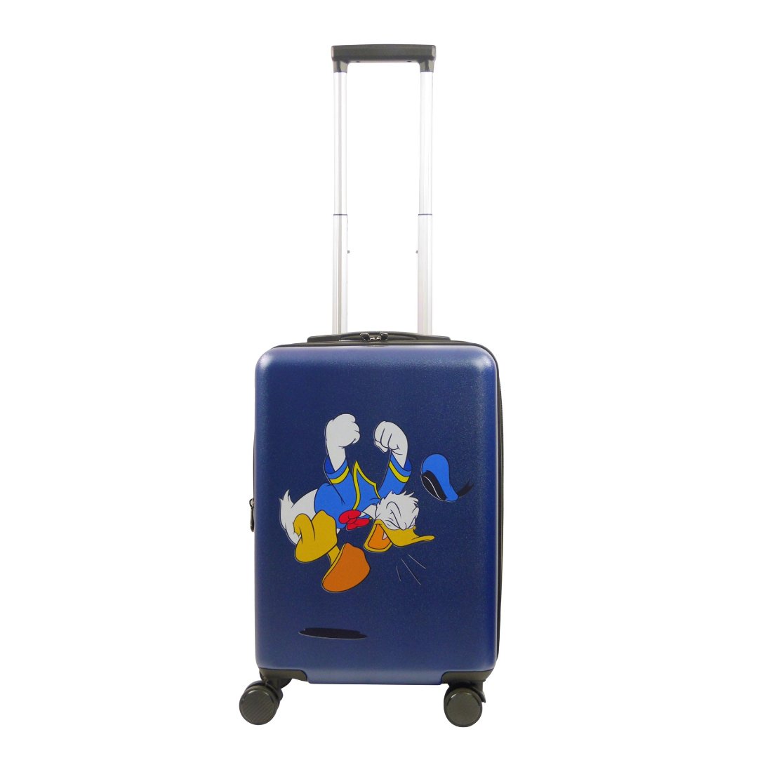 Disney Donald Duck 22.5 Inch Carry On Luggage - Lightweight Spinner Suitcase for Travel, Business Trips & Weekend Getaways