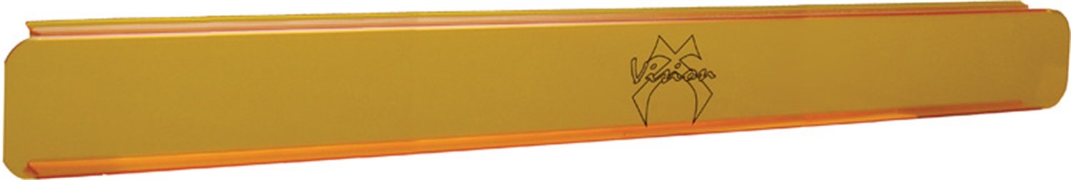 Vision X 9164656 Yellow Polycarbonate Cover for Low Profile LED Light Bar - Durable Protection for Off-Road, Marine & Truck Lighting