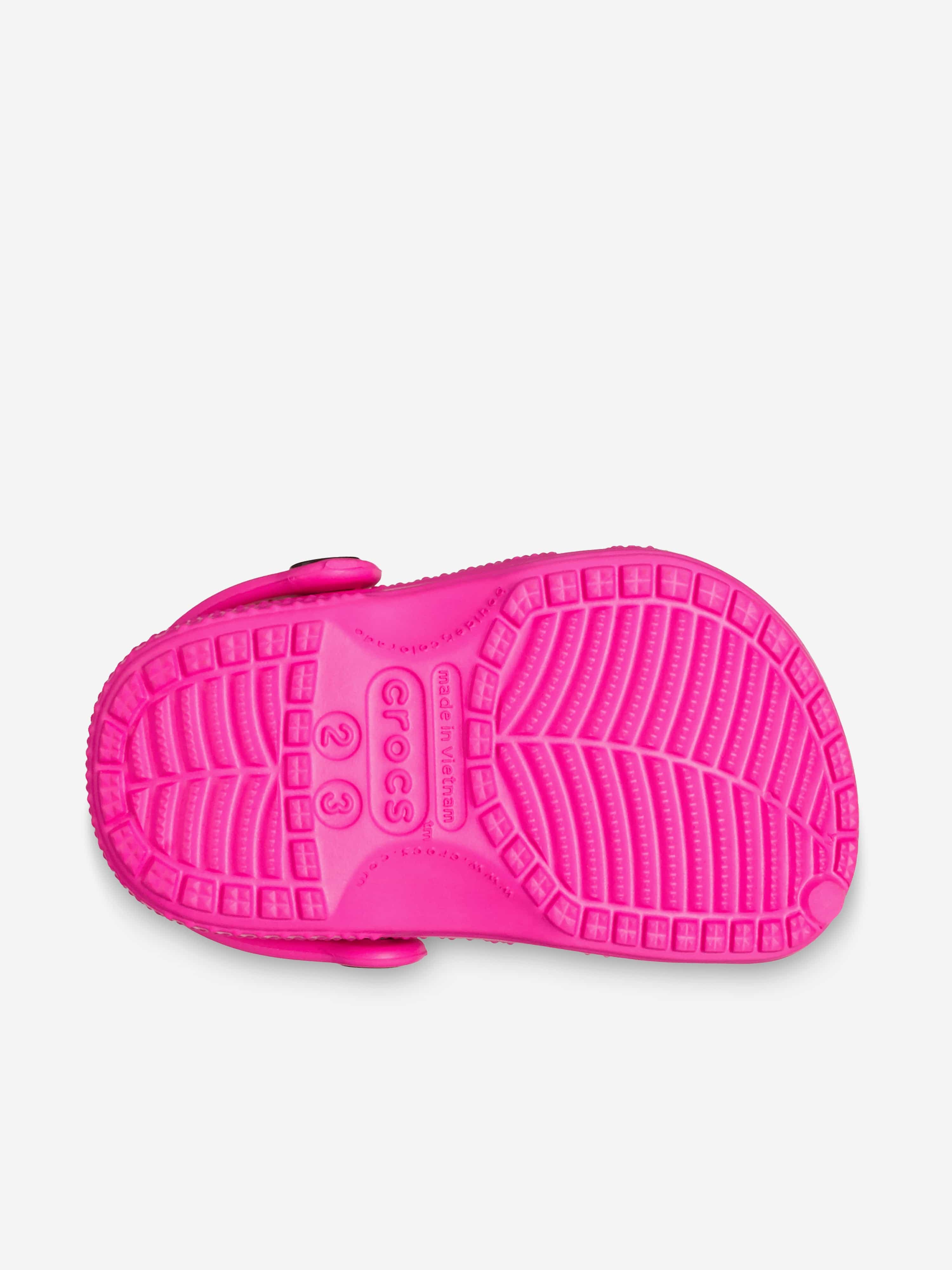 Pink Crocs Littles for Baby Girls - Comfortable & Lightweight Toddler Shoes for Playtime, Outdoors & Everyday Wear