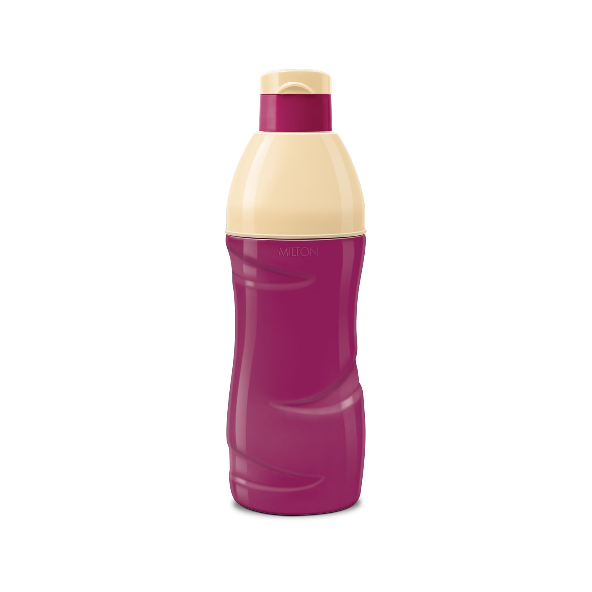 Milton Kool Crony 600 Insulated Stainless Steel Water Bottle - 500ml (17oz) Leakproof Thermos for Hot & Cold Drinks - Purple - Perfect for Hiking, Gym & Outdoor Activities