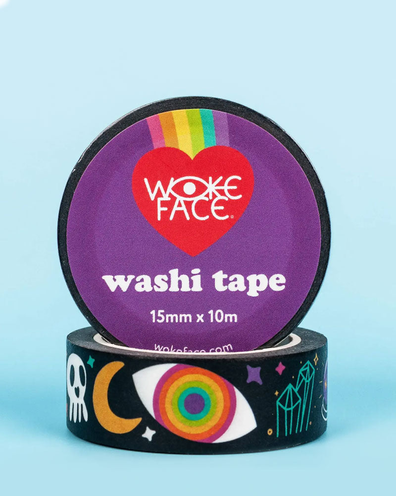 Colorful Magic Washi Tape Set - 30 Rolls Decorative Japanese Paper Tape for Scrapbooking, Journaling, Bullet Journals & DIY Crafts - Perfect for Gift Wrapping, Home Decor & School Projects