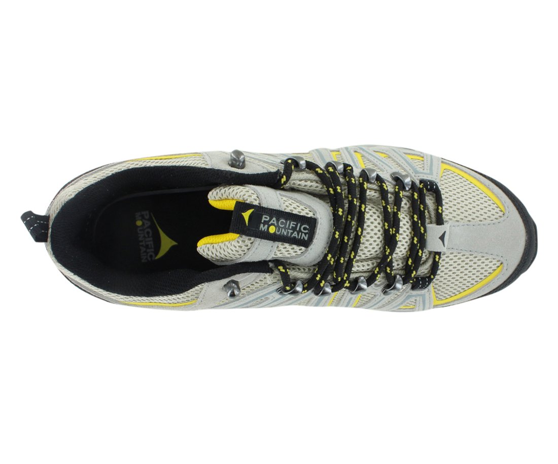 Men's Hiking Boots Size 7.5 - Cream & Yellow for Outdoor Adventures