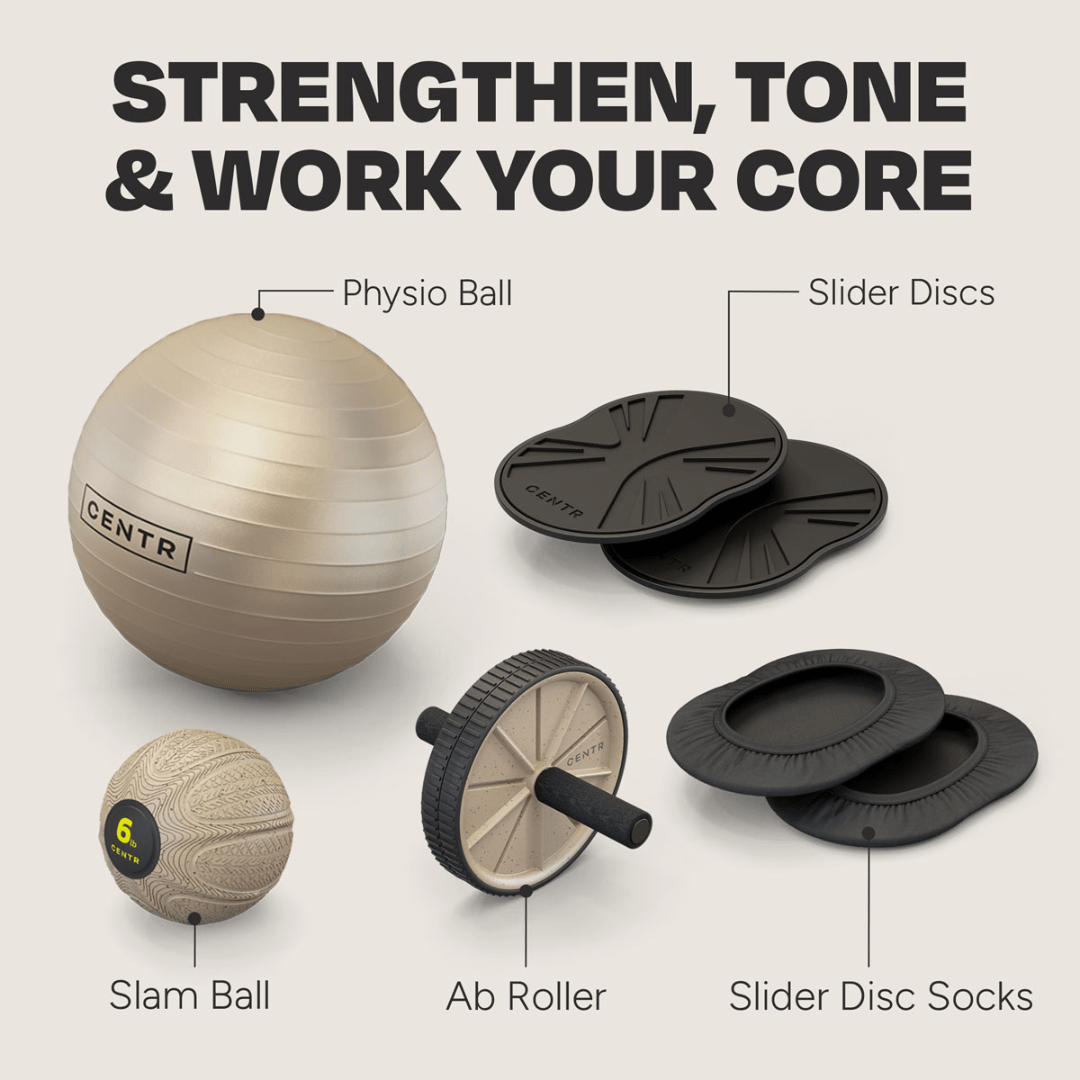 Centr Core Kit - Premium Home Gym Equipment for Strength Training & Fitness | Perfect for Home Workouts, CrossFit & Functional Training