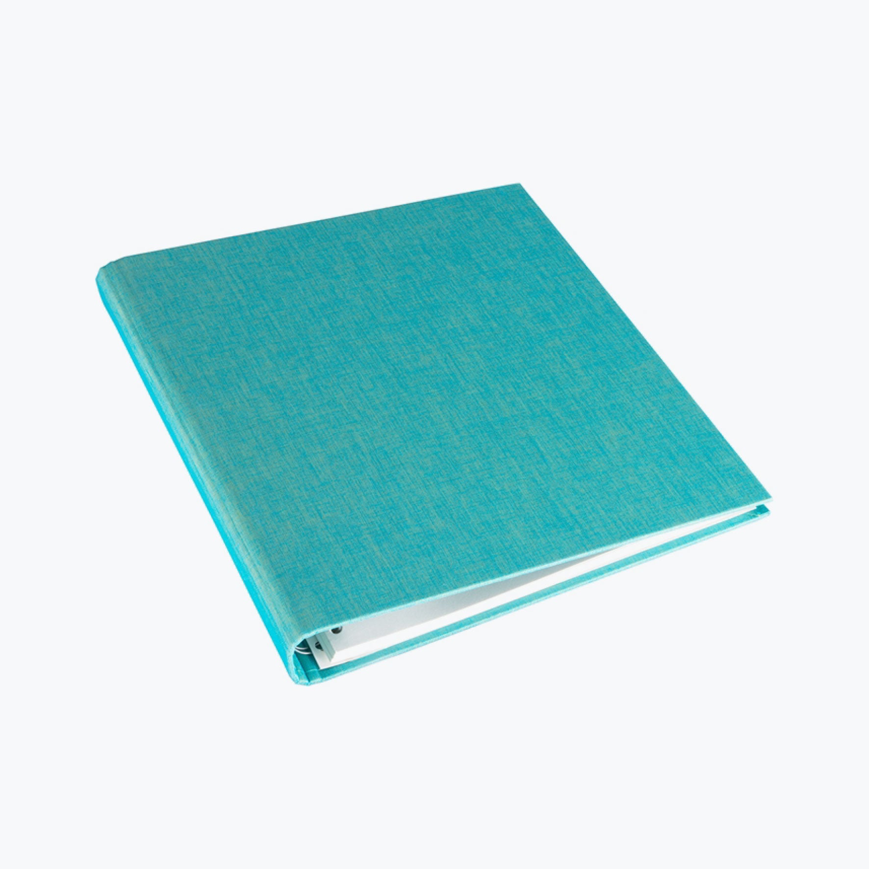 Bookbinders Design Premium Photo Album - Turquoise Scrapbook for Wedding, Travel & Family Memories - Archival Safe & Acid-Free Pages