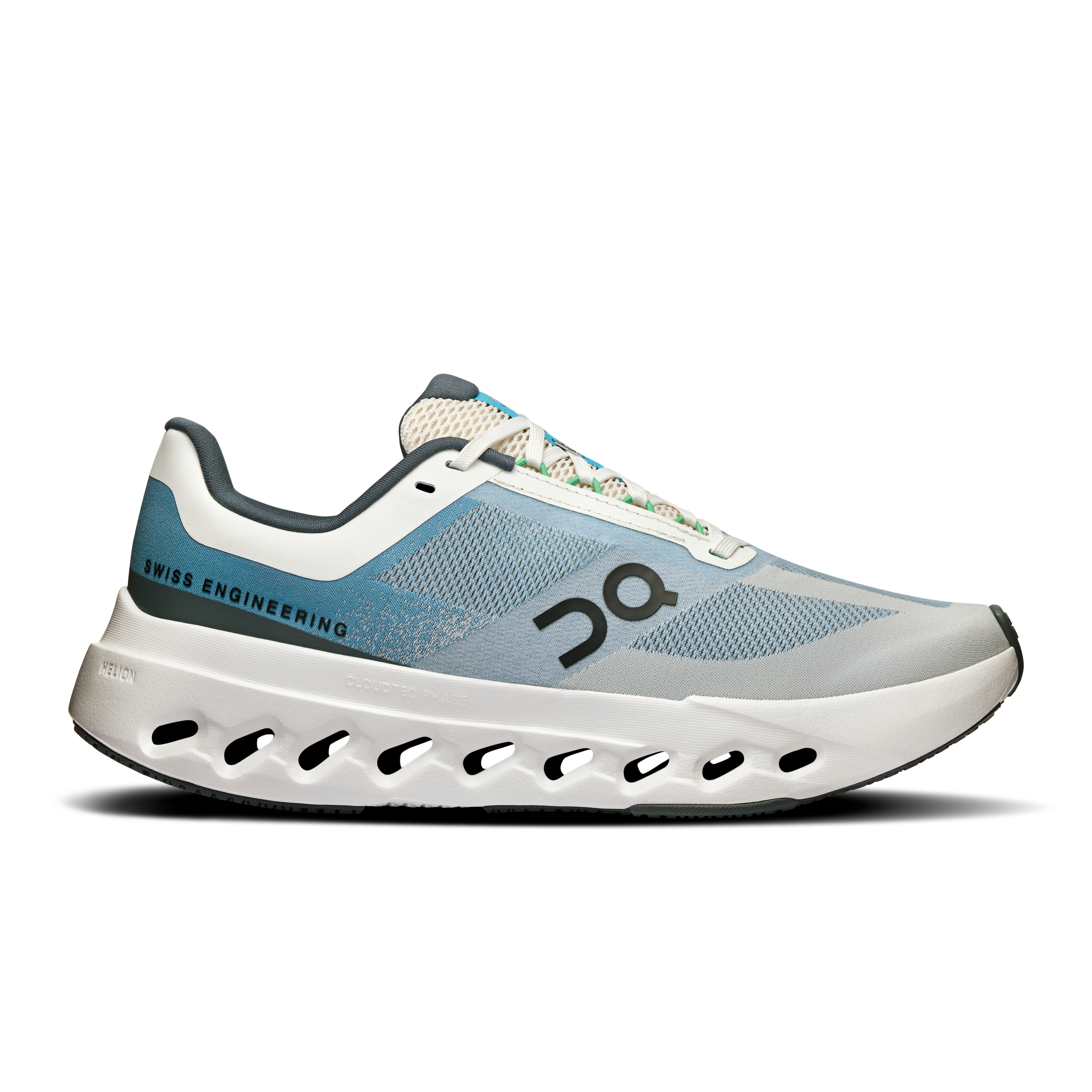 Women's Cloudsurfer Next Running Shoes - Lightweight & Cushioned for Comfort (Niagara/White) | Perfect for Jogging, Gym Workouts & Daily Wear