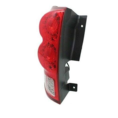 Compatible with 2011-2020 Dodge Grand Caravan LED Taillights - Left Driver Side Rear Brake Light with Bulb - Perfect for Night Driving & Enhanced Safety