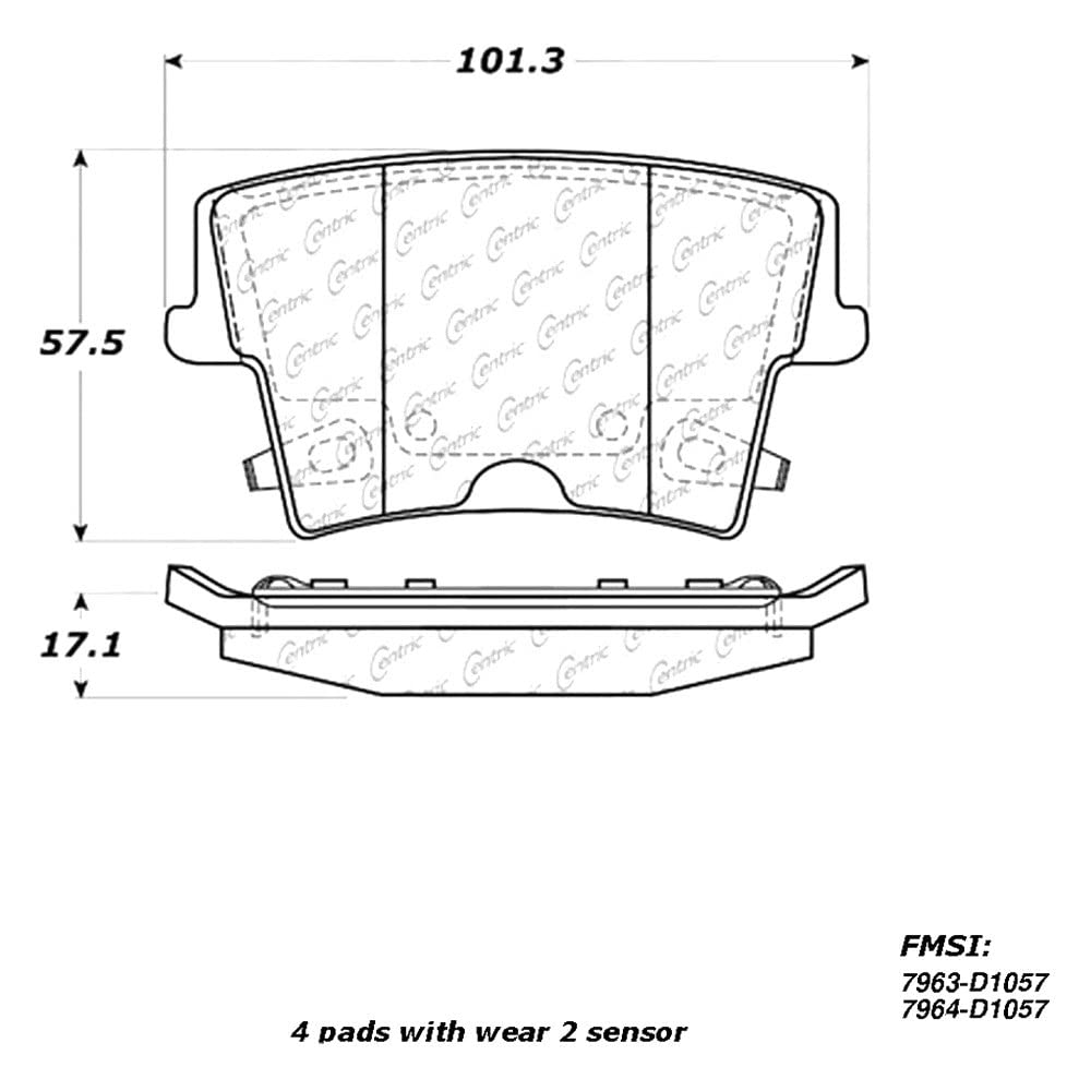High-Performance Disc Brake Pads for Cars & Trucks - Durable & Quiet Braking - Perfect for Daily Commute, Off-Roading & Heavy-Duty Use