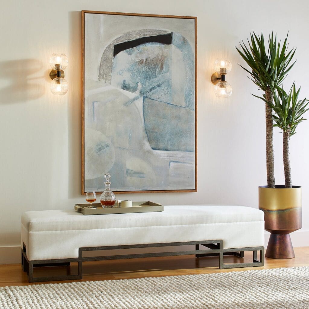 Cyan Design 11163 Rhizome #2 Gold Planter - Modern Indoor Flower Pot for Home Decor, Office Desk & Garden Plant Display