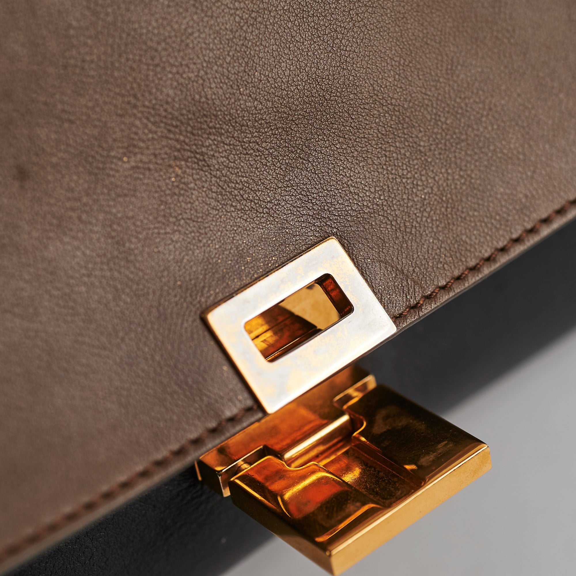 Celine Medium Trapeze Tricolor Leather Handbag - Luxury Crossbody Purse for Women | Perfect for Work, Travel & Evening Events
