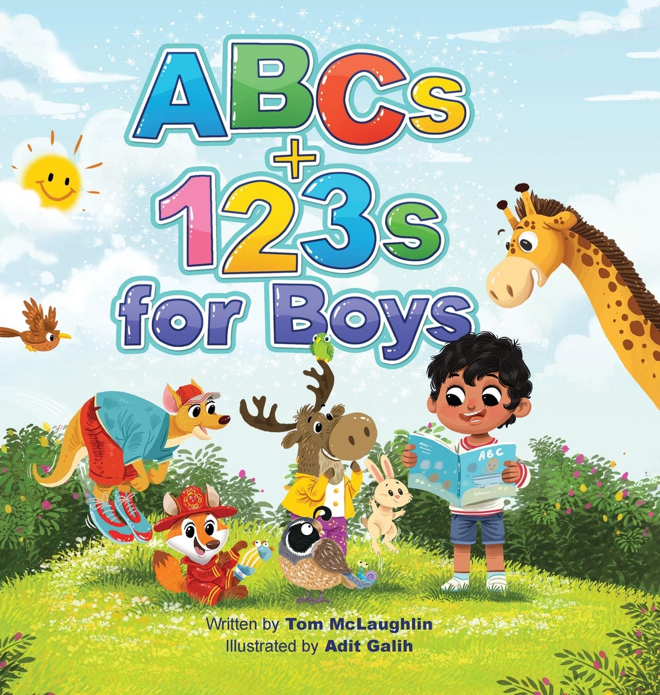 ABCs and 123s Alphabet Book for Boys - Fun Learning to Read & Count | Ages 0-6 | Baby Shower Gift, Toddler, Preschool, Homeschool, Kindergarten | Perfect for Early Childhood Education & Bedtime Stories