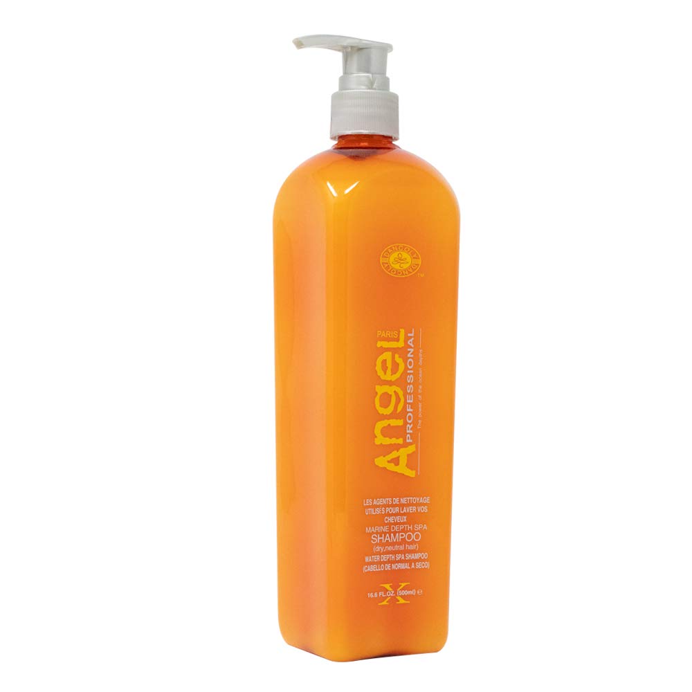 Angel Professional Shampoo for Salon & Home Use - Hydrating & Repairing Hair Care for All Hair Types - Perfect for Daily Wash, Damaged Hair Treatment & Scalp Care
