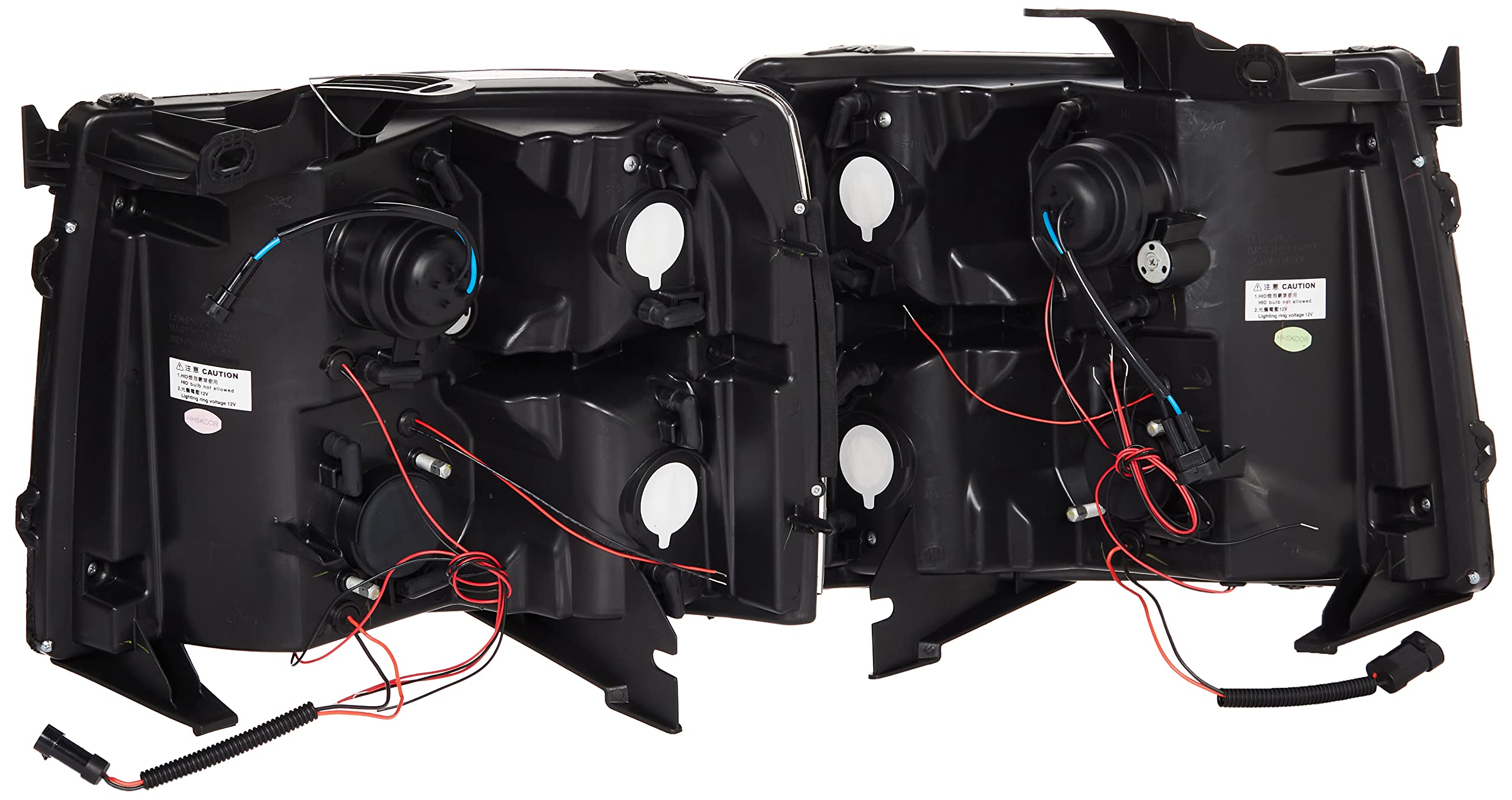 Spyder LED Projector Headlights for Chevy Silverado 07-14 - Black Halo - Upgrade Your Ride