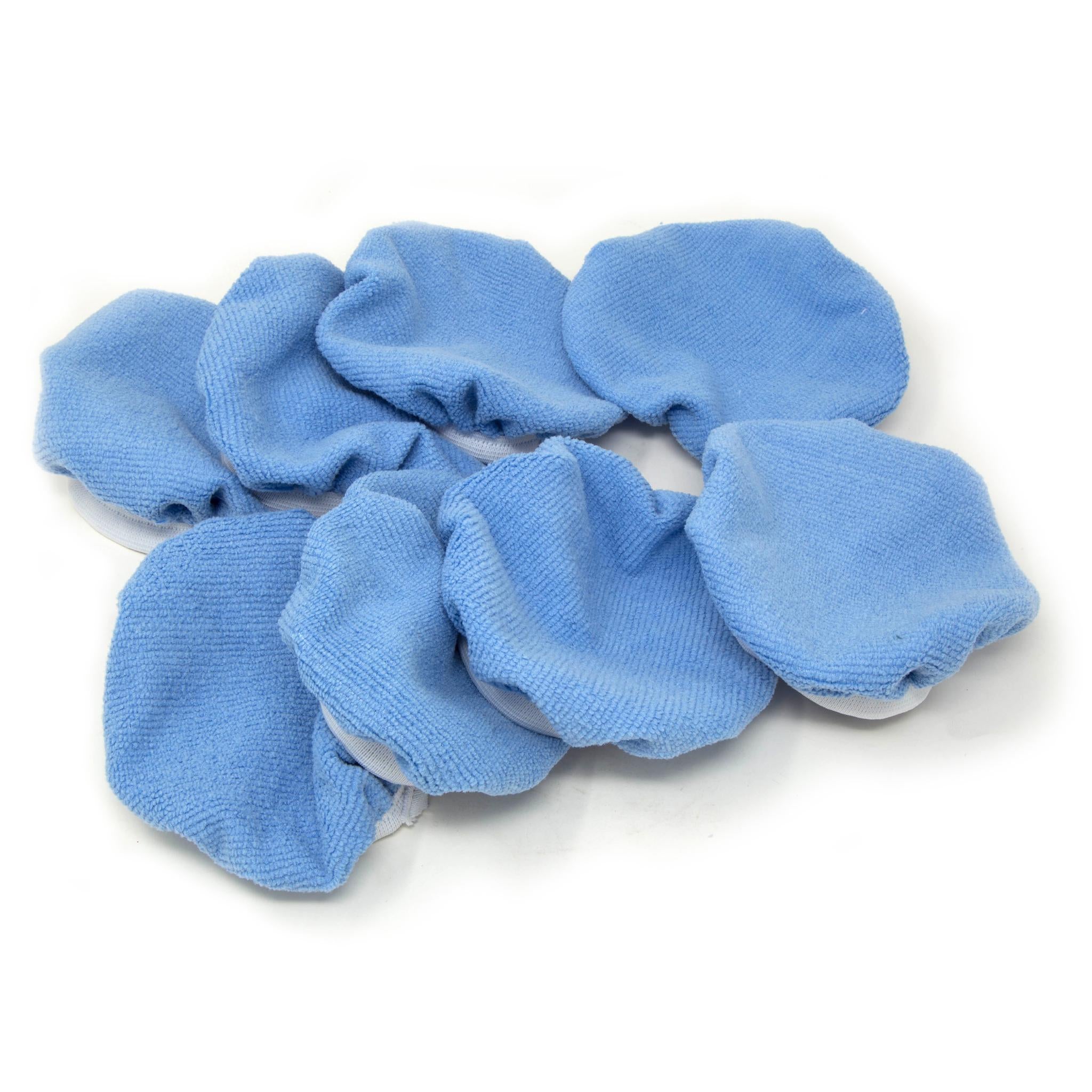 WEN PB108M 9-10 Inch Premium Microfiber Car Polishing Pads - 8 Pack for Detailing, Waxing & Buffing - Perfect for Cars, Trucks & Motorcycles