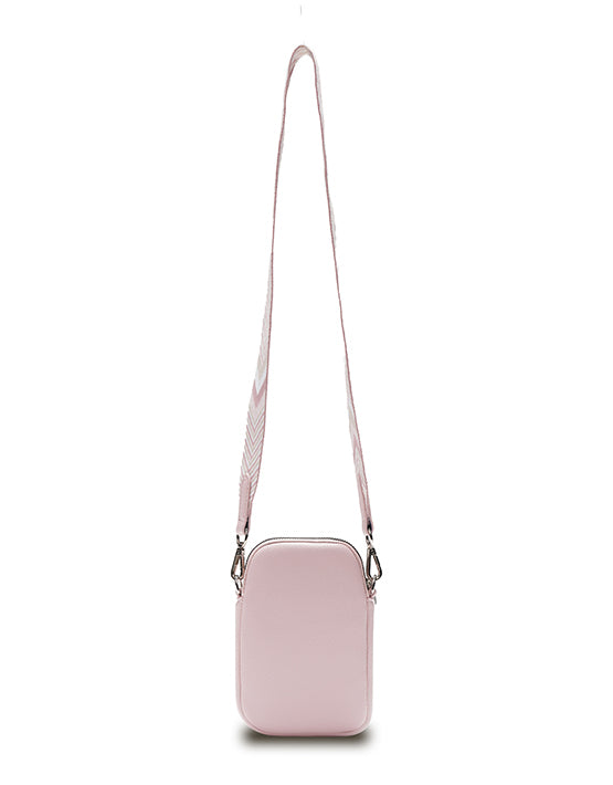 Tosca TH054 Mini Utility Phone Bag Pink - Compact Crossbody Pouch for Women, Perfect for Travel, Shopping & Everyday Use