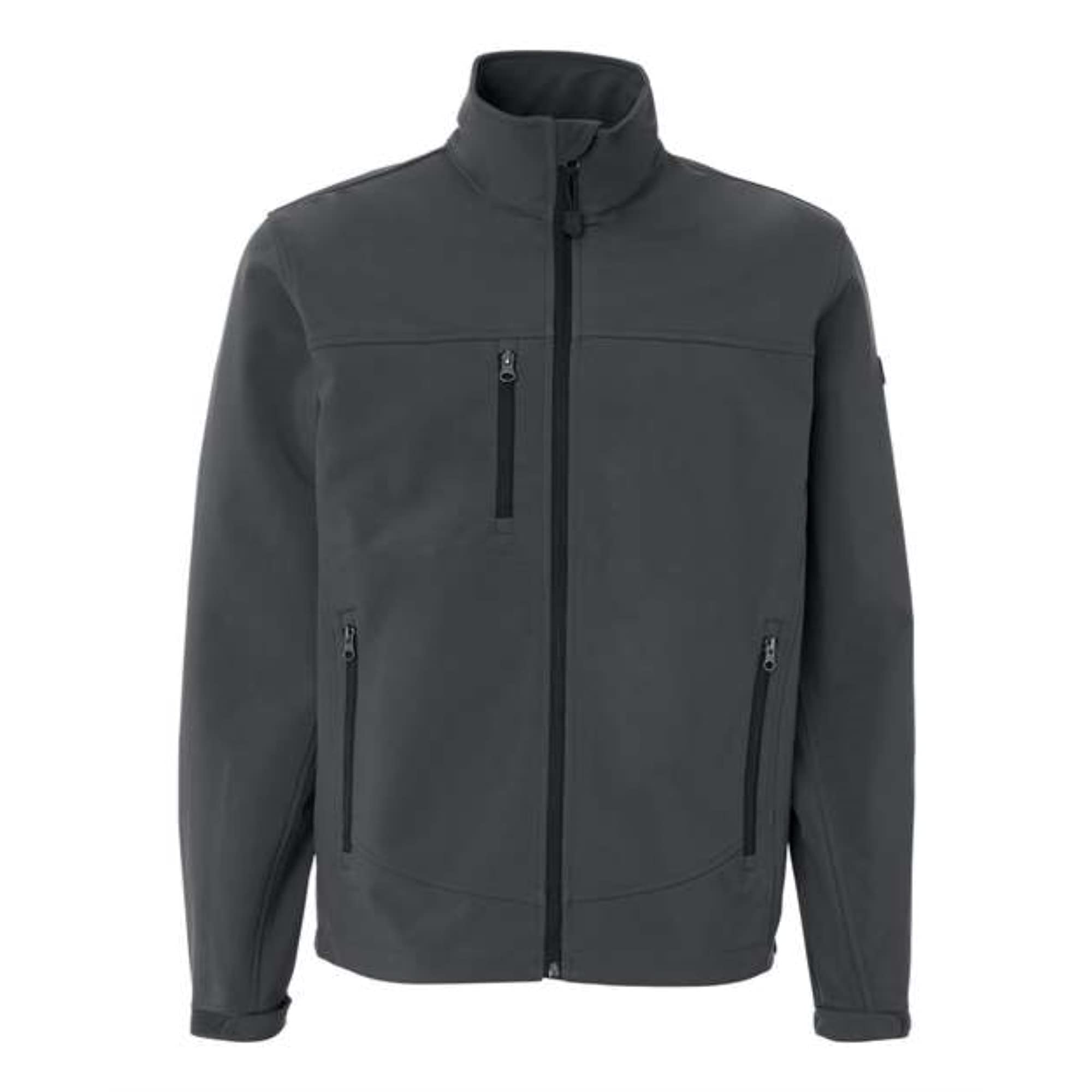 DRI DUCK Motion Soft Shell Jacket for Men - Waterproof Windproof Fleece Lined Outdoor Jacket, Charcoal (Tall Size LT) - Ideal for Hiking, Camping & Winter Sports