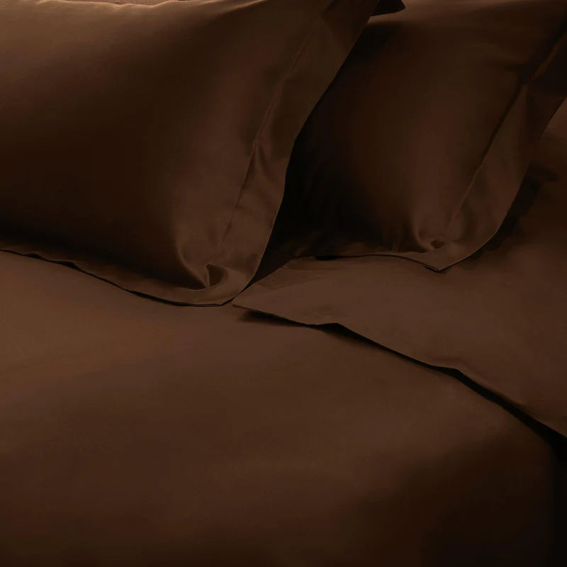Premium 650 Thread Count Egyptian Cotton Duvet Cover Set - Ultra Soft & Breathable Bedding for Luxury Hotels & Master Bedrooms