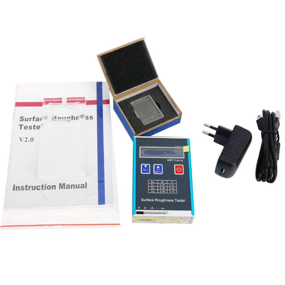 KR110 Digital Surface Roughness Tester - Portable Metal & Non-Metallic Material Surface Measurement Tool | Ideal for Quality Control in Manufacturing & Engineering