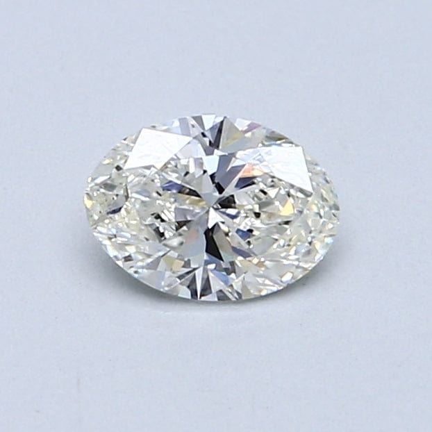 0.50 Carat J SI1 Oval Diamond - Premium Loose Diamond for Engagement Rings & Fine Jewelry - Perfect for Proposals, Anniversaries & Special Occasions