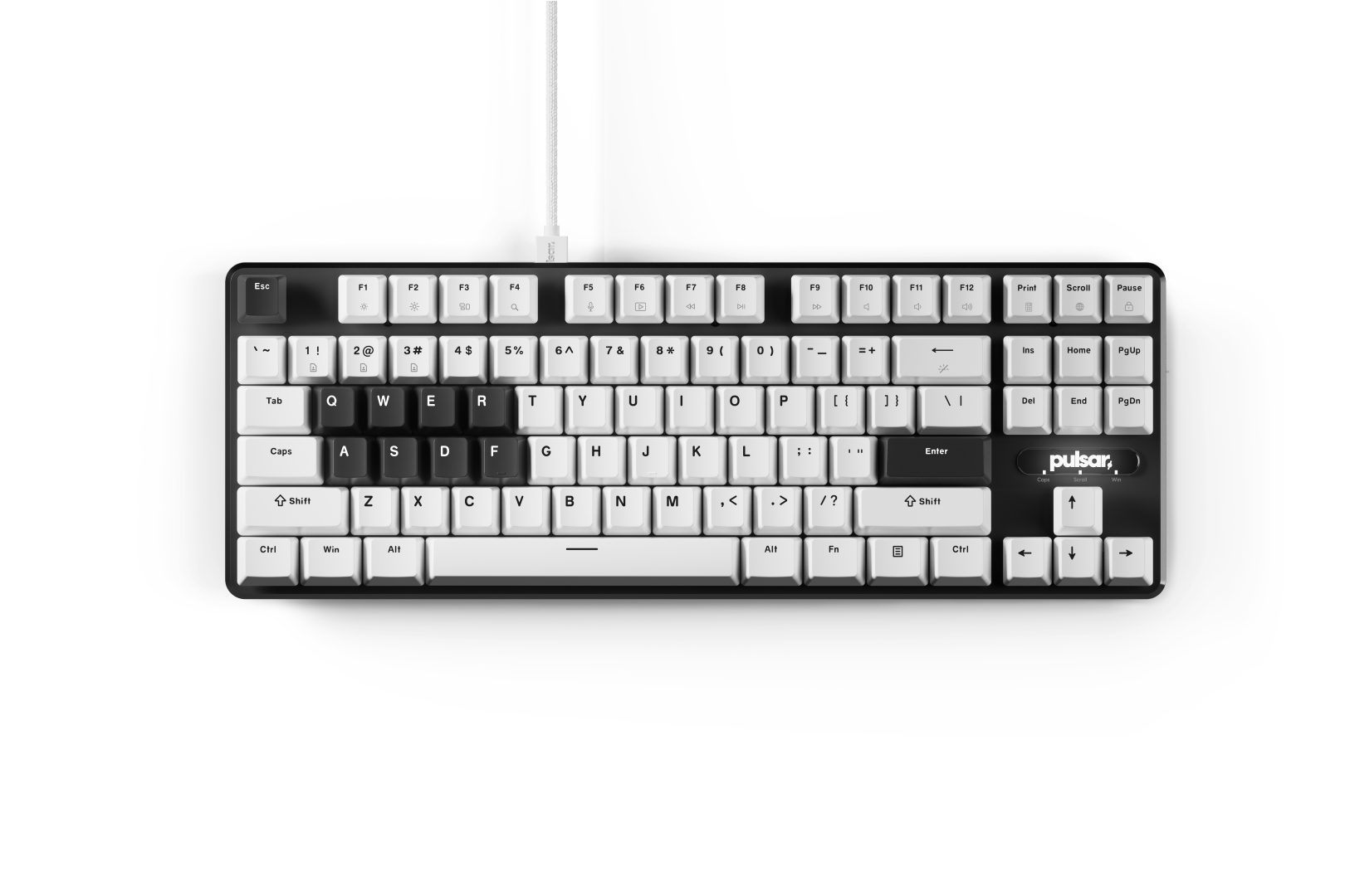 Pulsar PCMK 2 HE TKL Magnetic Hall Effect Rapid Trigger Gaming Keyboard - Perfect for Esports, Competitive Gaming & Fast Typing