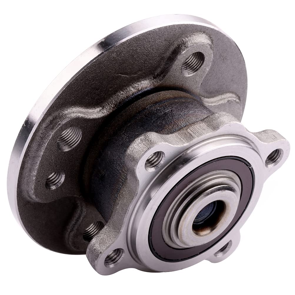 Replaces 513309 Wheel Axle Bearing & Hub Assembly Compatible with Mini Cooper 2007-2015 - Front 4 Lug Wheel Hub & Bearing Kit (4 PCS) - Perfect for Smooth Ride & DIY Auto Repair