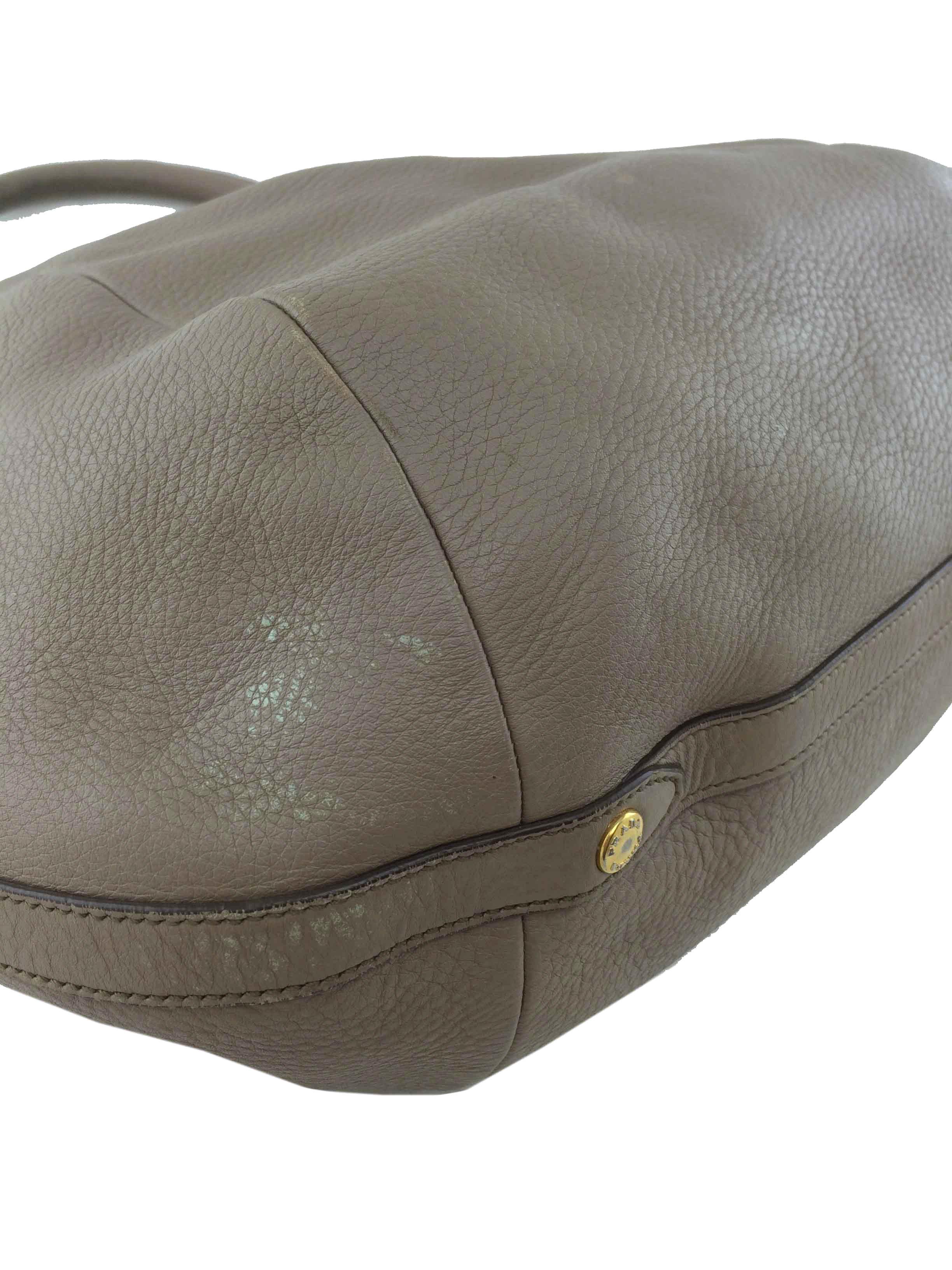 Prada Vitello Diano Leather Hobo Bag for Women | Luxury Designer Handbag | Perfect for Work, Travel & Everyday Use