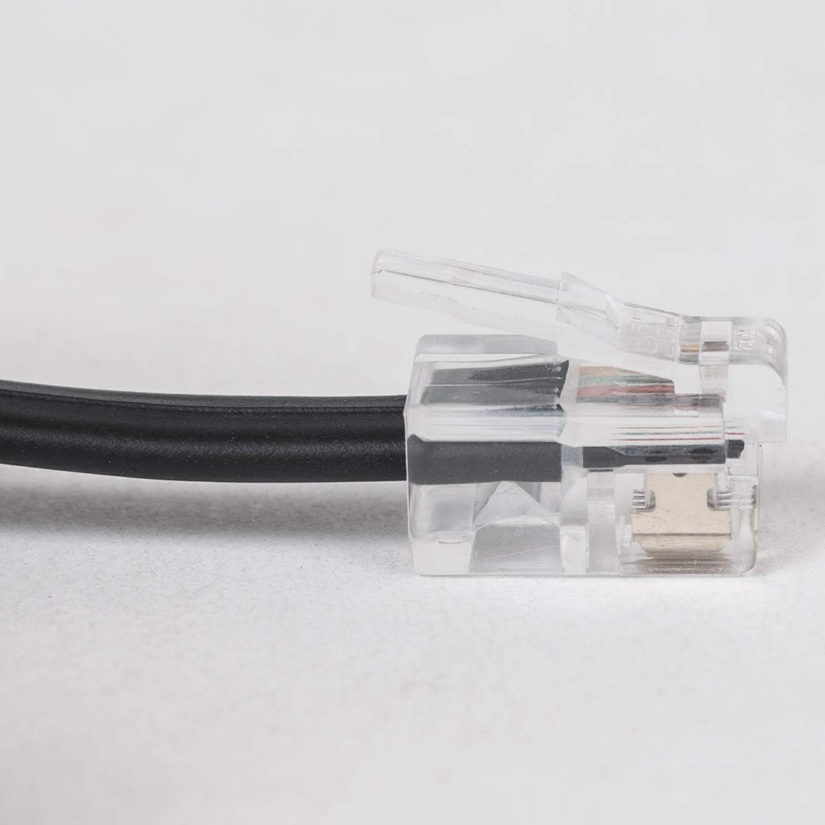 10-Pack Cablesys Coiled Telephone Handset Cord - RJ22 Connector, 6ft Uncoiled Length, 1.5