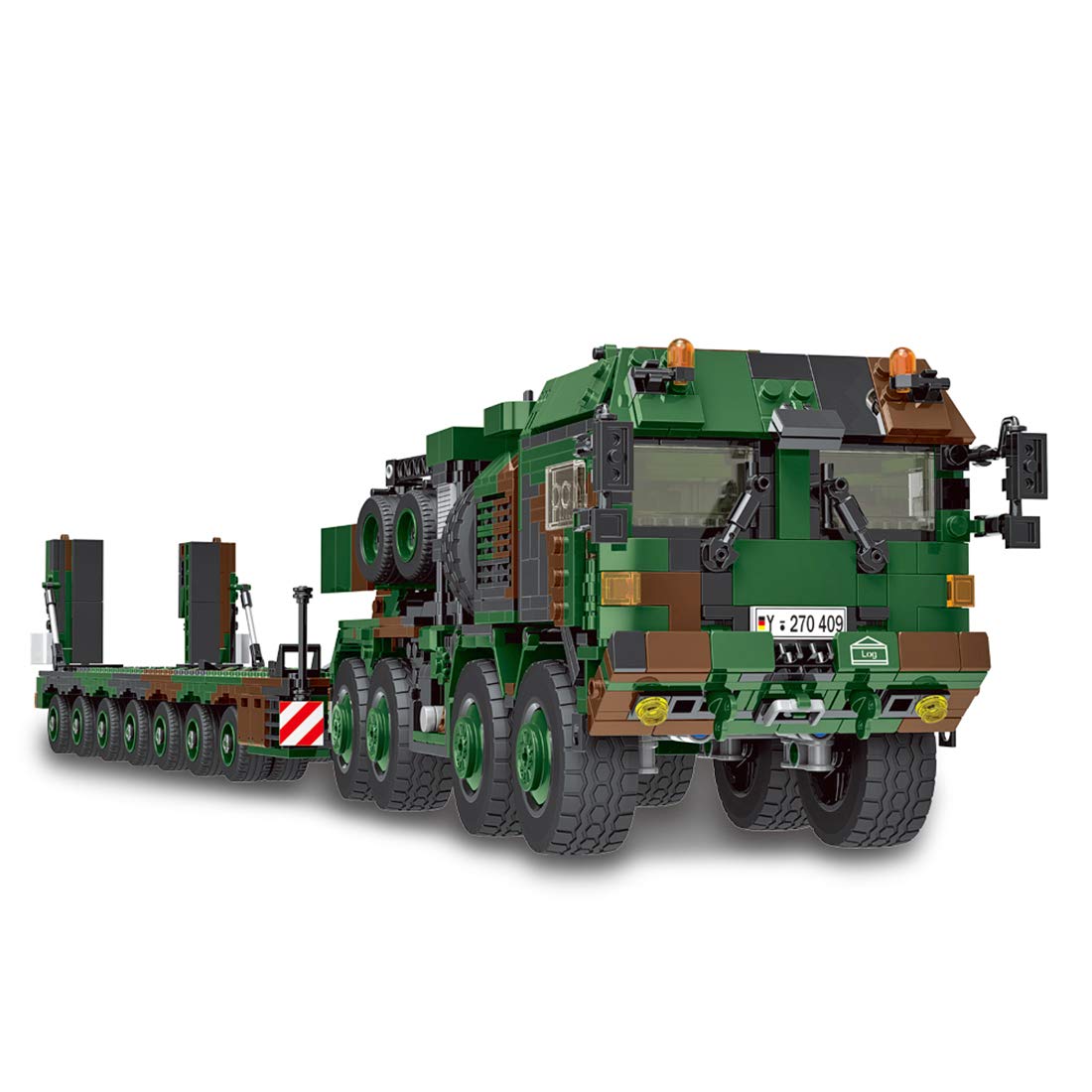 PINCHUANGHUI 1912-Piece DIY Military Tank Carrier Building Blocks Toy Set – Compatible with Lego – Perfect for War-Themed Play, STEM Learning & Collectors