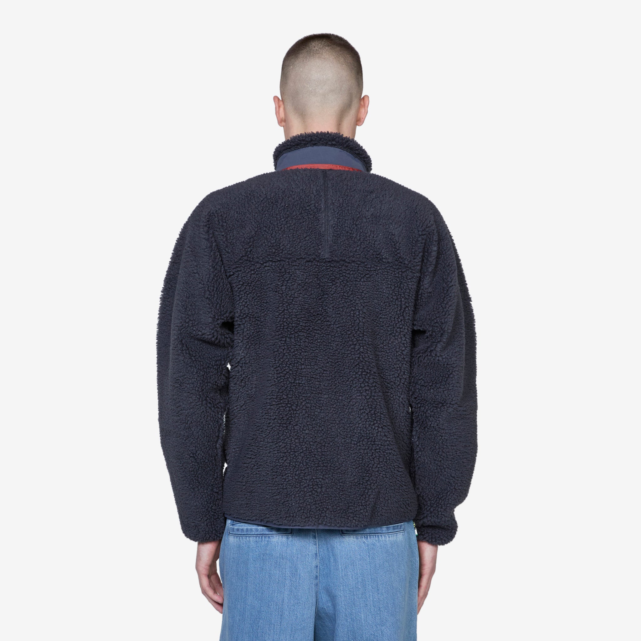 Classic Retro X Jacket in Smolder Blue - Vintage Style Men's Outerwear for Casual Wear & Outdoor Adventures