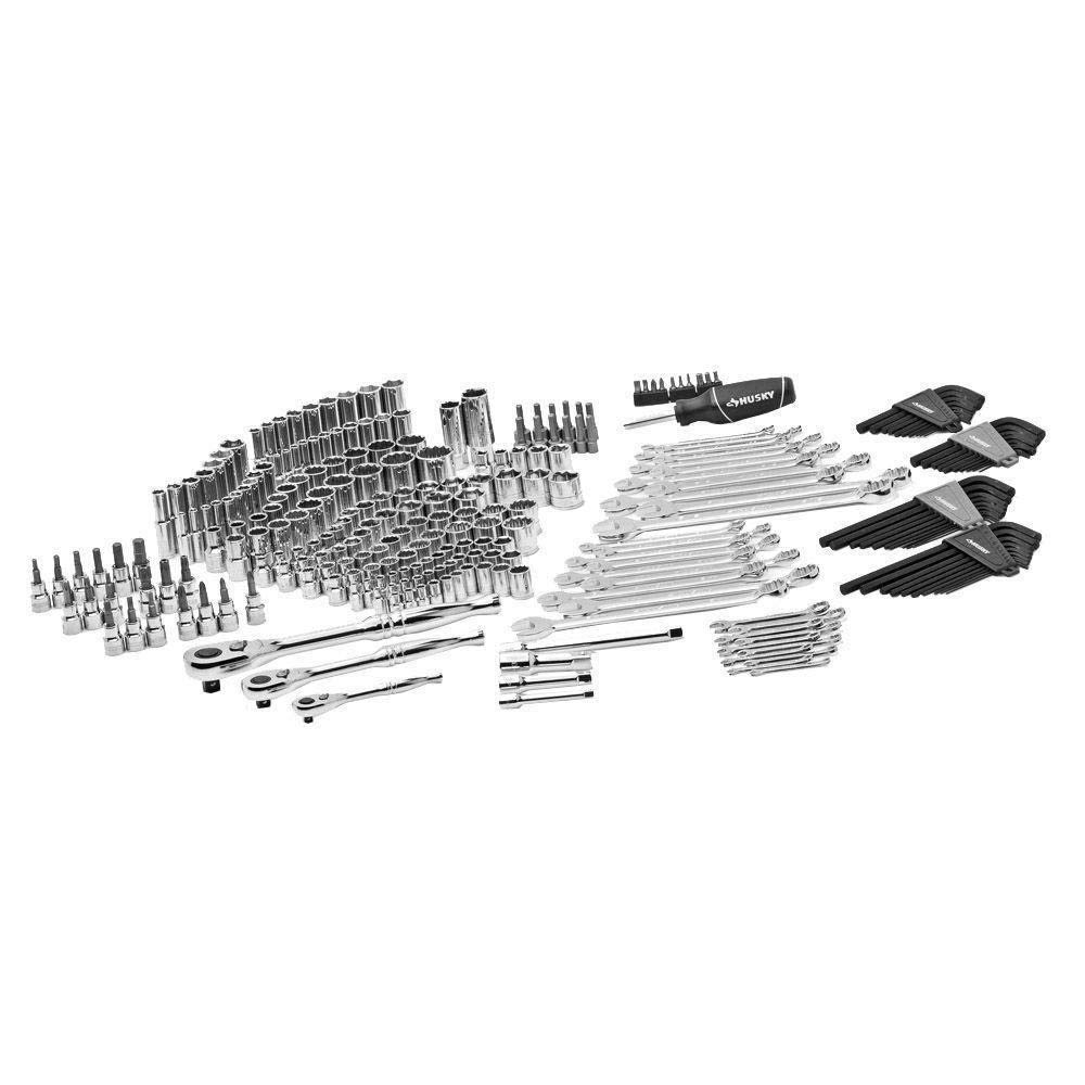 268-Piece Husky Mechanics Tool Set - Professional Automotive & DIY Repair Kit for Cars, Trucks, Motorcycles - Perfect for Home Garage, Auto Shop & Roadside Emergencies