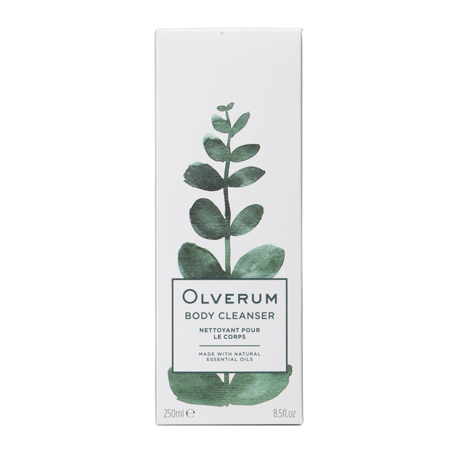 Olverum Body Cleanser - Gentle Hydrating Shower Gel for Sensitive Skin | Natural Ingredients for Daily Use | Perfect for Dry, Itchy Skin Care Routine