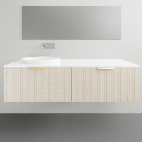 ADP Ashley Vanity - Modern Bathroom Vanity Set with Sink & Mirror, White Finish | Perfect for Small Bathrooms, Apartments & Powder Rooms | Free Shipping & Easy Installation