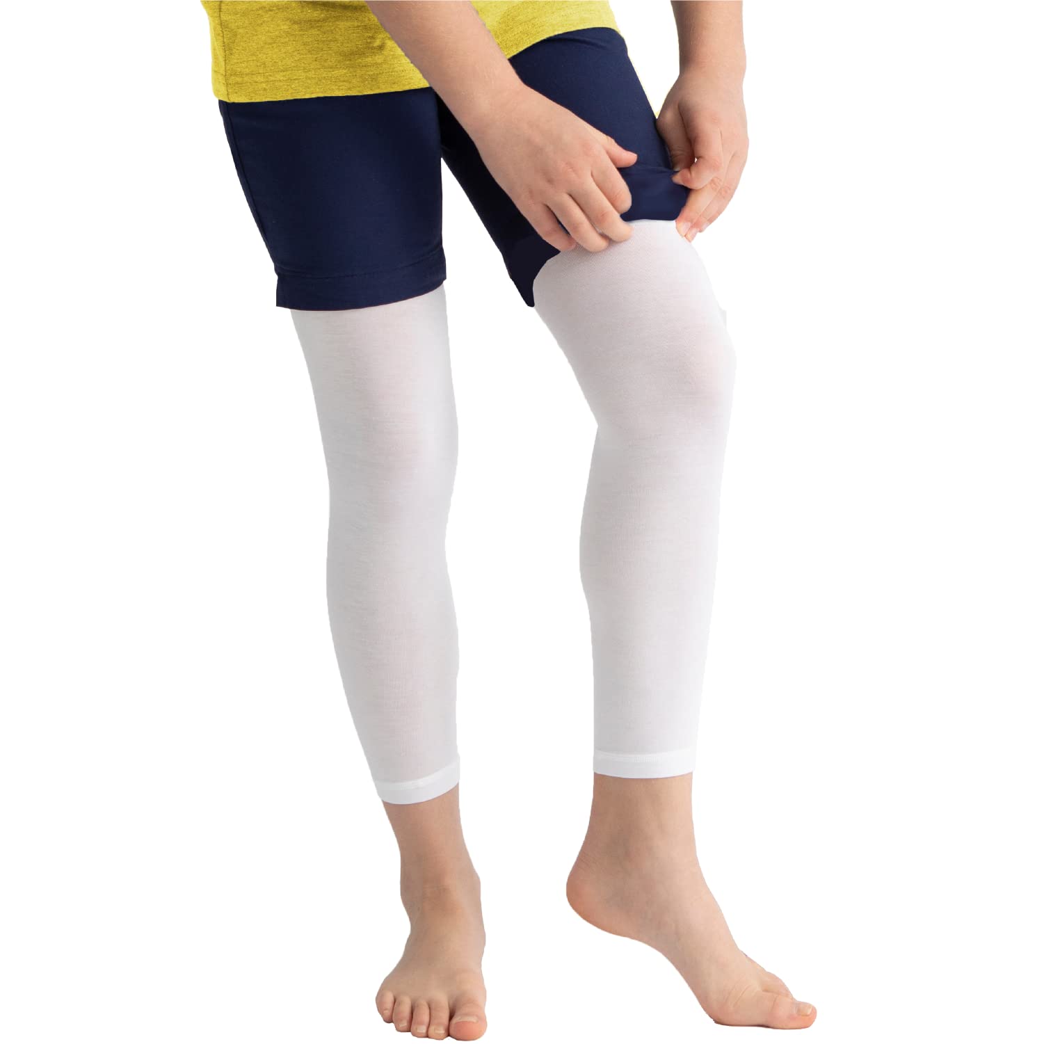Eczema Clothing for Kids - Psoriasis Treatment Pants for Girls & Boys - Ultra-Soft, Itch Relief, Eco-Friendly, No Zinc or Dyes (4 Years) - Perfect for Sensitive Skin & Nighttime Comfort