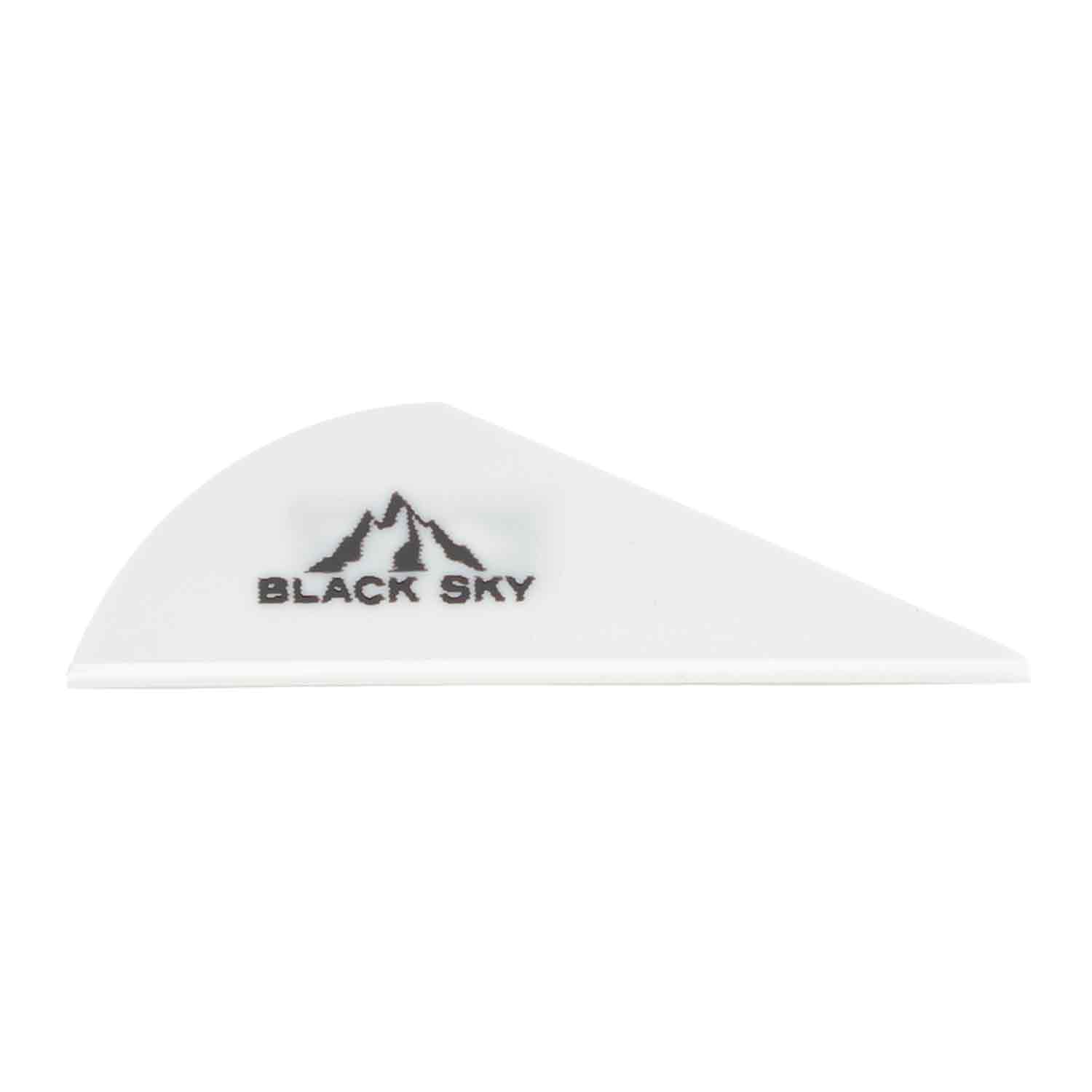 Bohning Black Sky 2 Vanes - High Performance Archery Fletching for Hunting and Target Practice | Perfect for Compound Bows and Traditional Archery