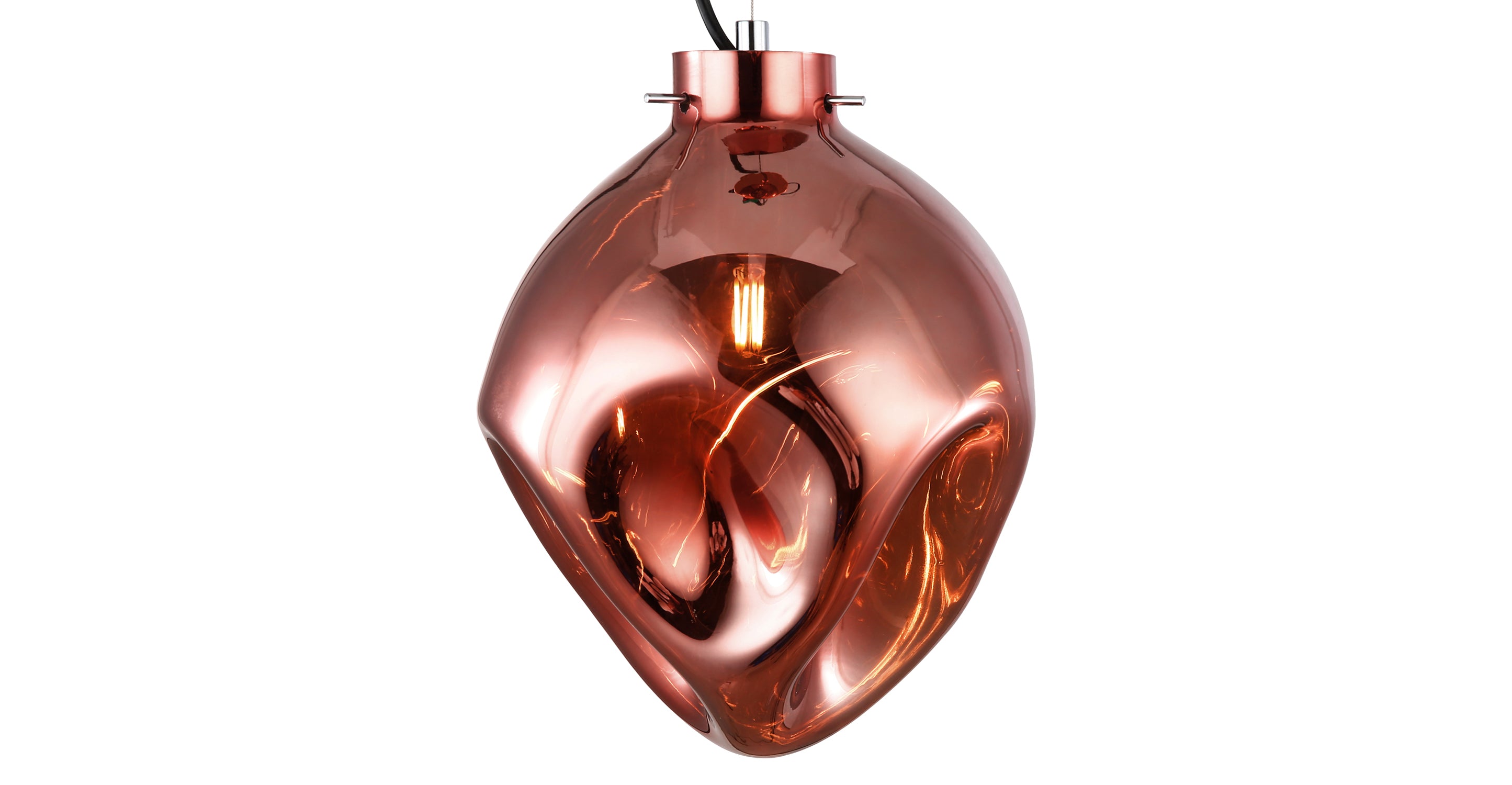 Modern Bette Pendant Light Fixture - Sleek Hanging Chandelier for Kitchen Island, Dining Room & Bedroom Lighting - Adjustable Height Contemporary Ceiling Lamp