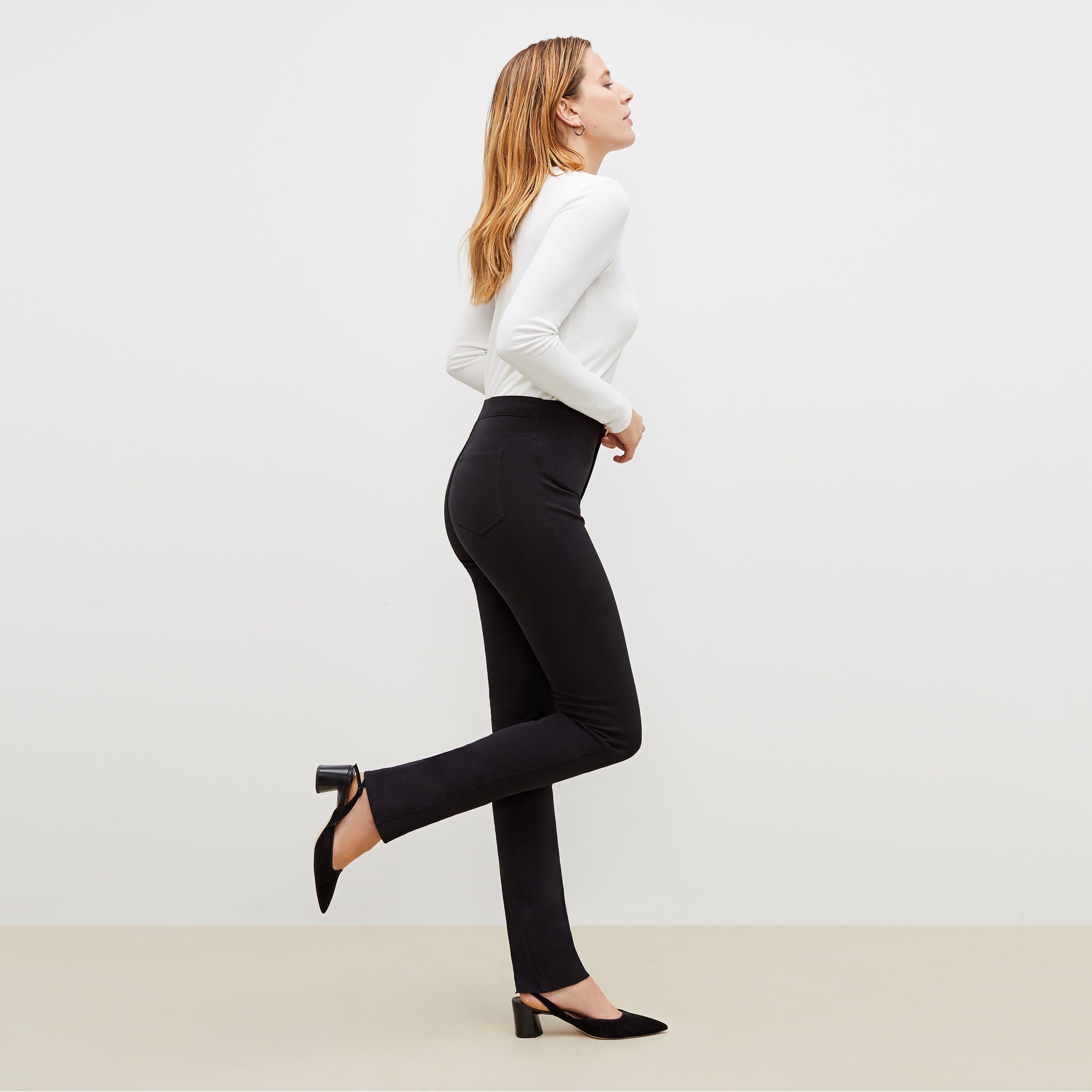 Eco-Friendly Hockley Jean - Better Than Denim, Black Women's Stretch Pants for Casual Wear & Everyday Comfort